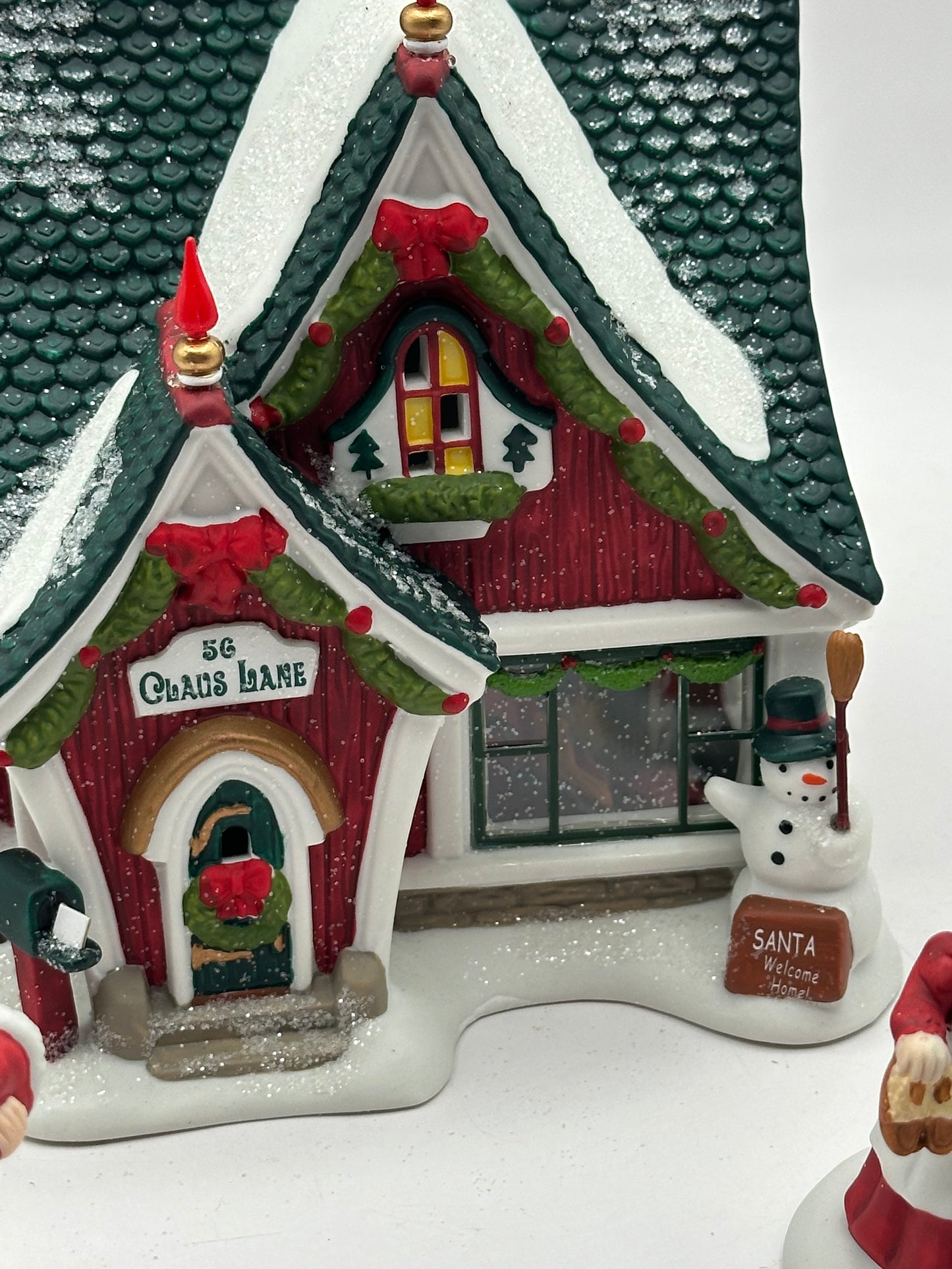 Dept 56 North Pole Home For The Holidays (Signed by Artist)
