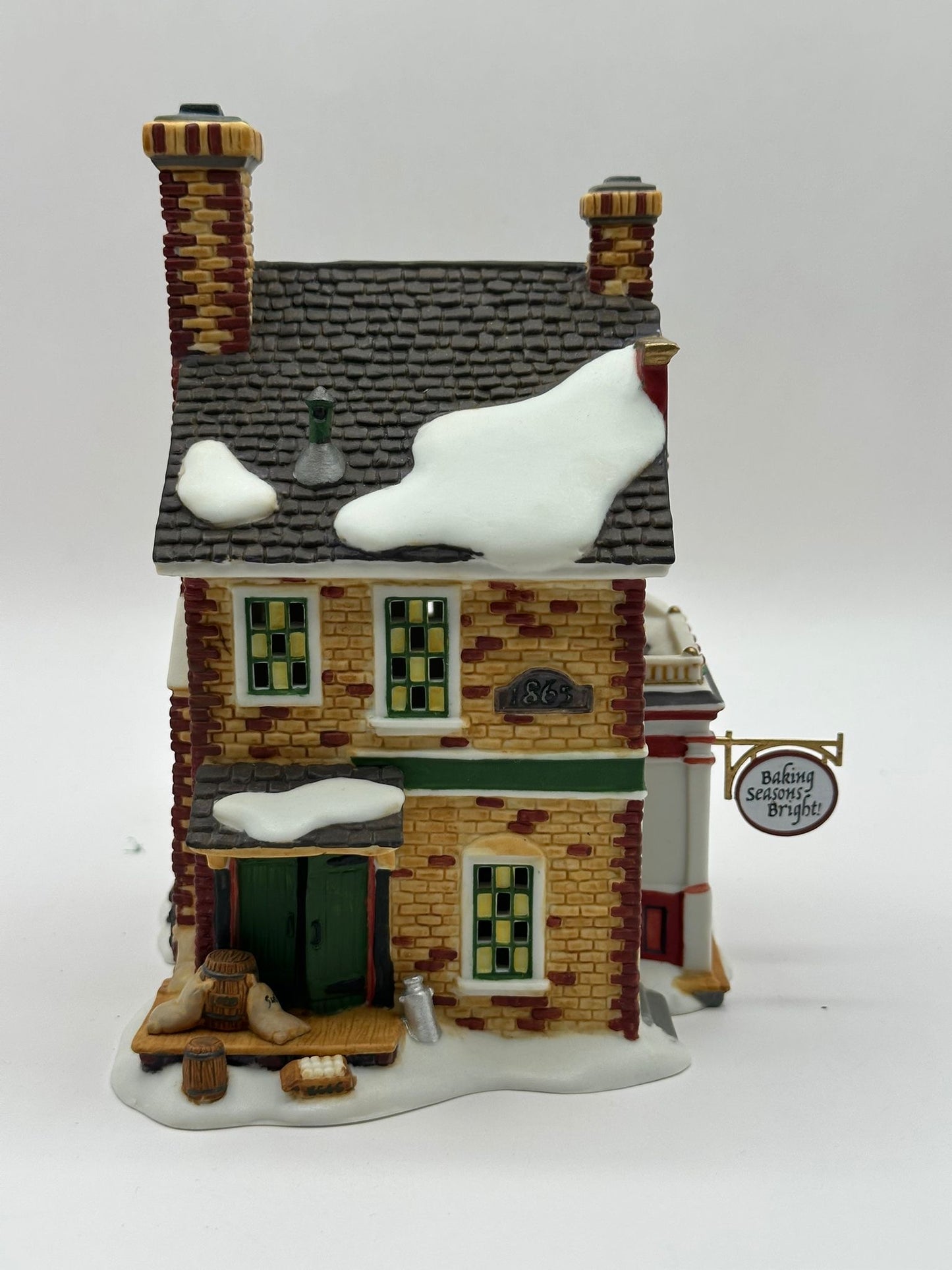 Department 56 - Wheaton Christmas Bakery - New England Village