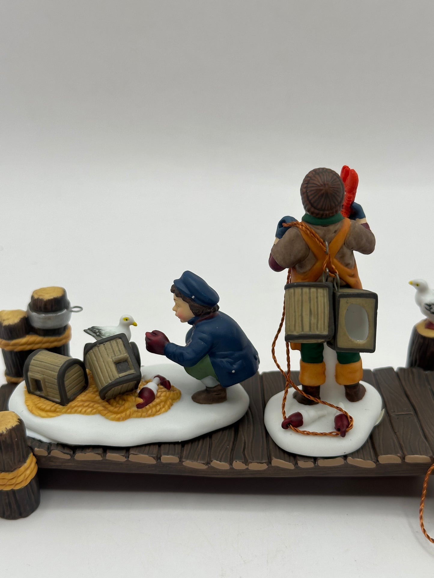 Department 56 - Lobster Trappers - New England Village