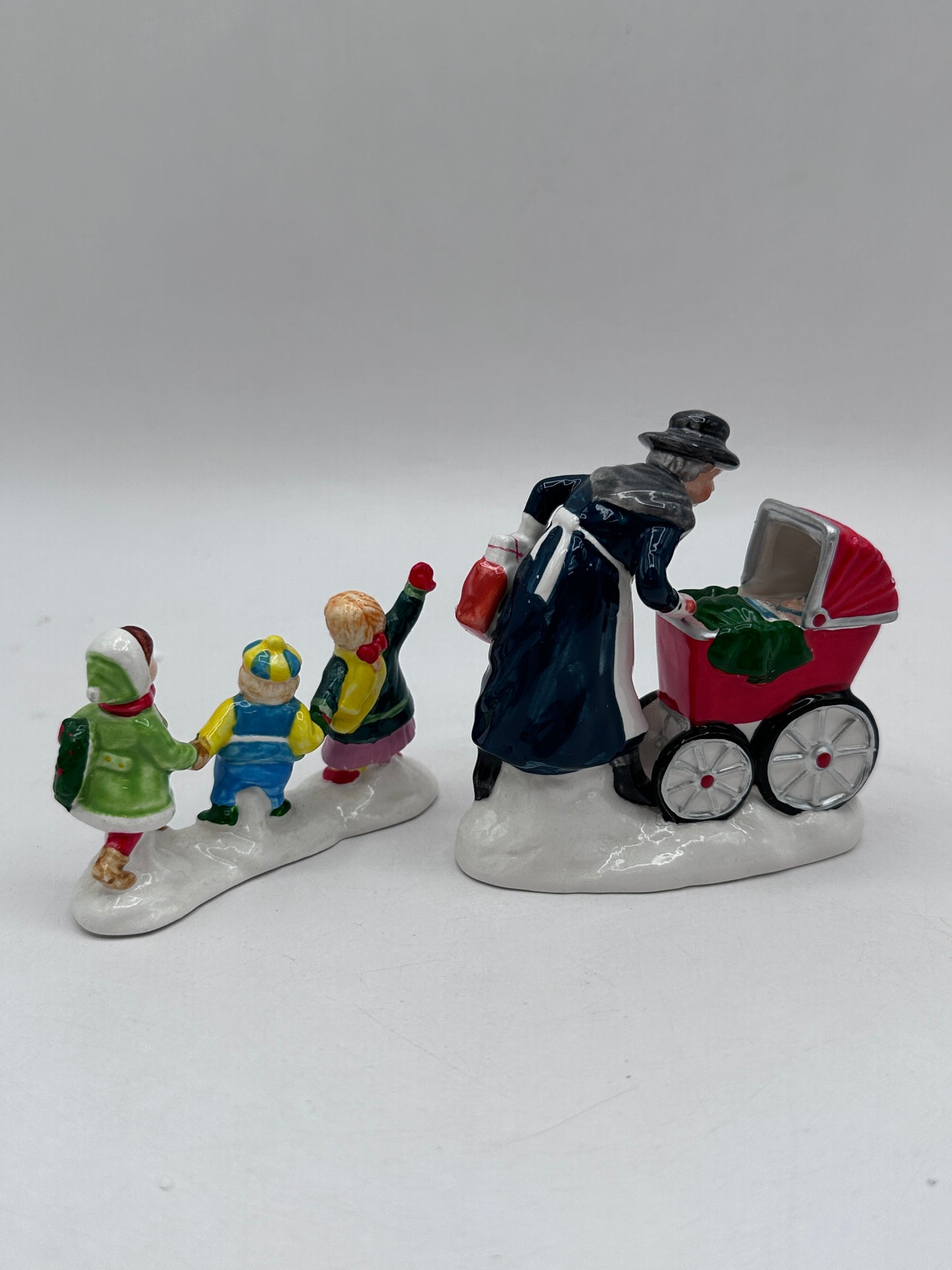 Department 56 - Nanny And The Preschoolers - Original Snow Village