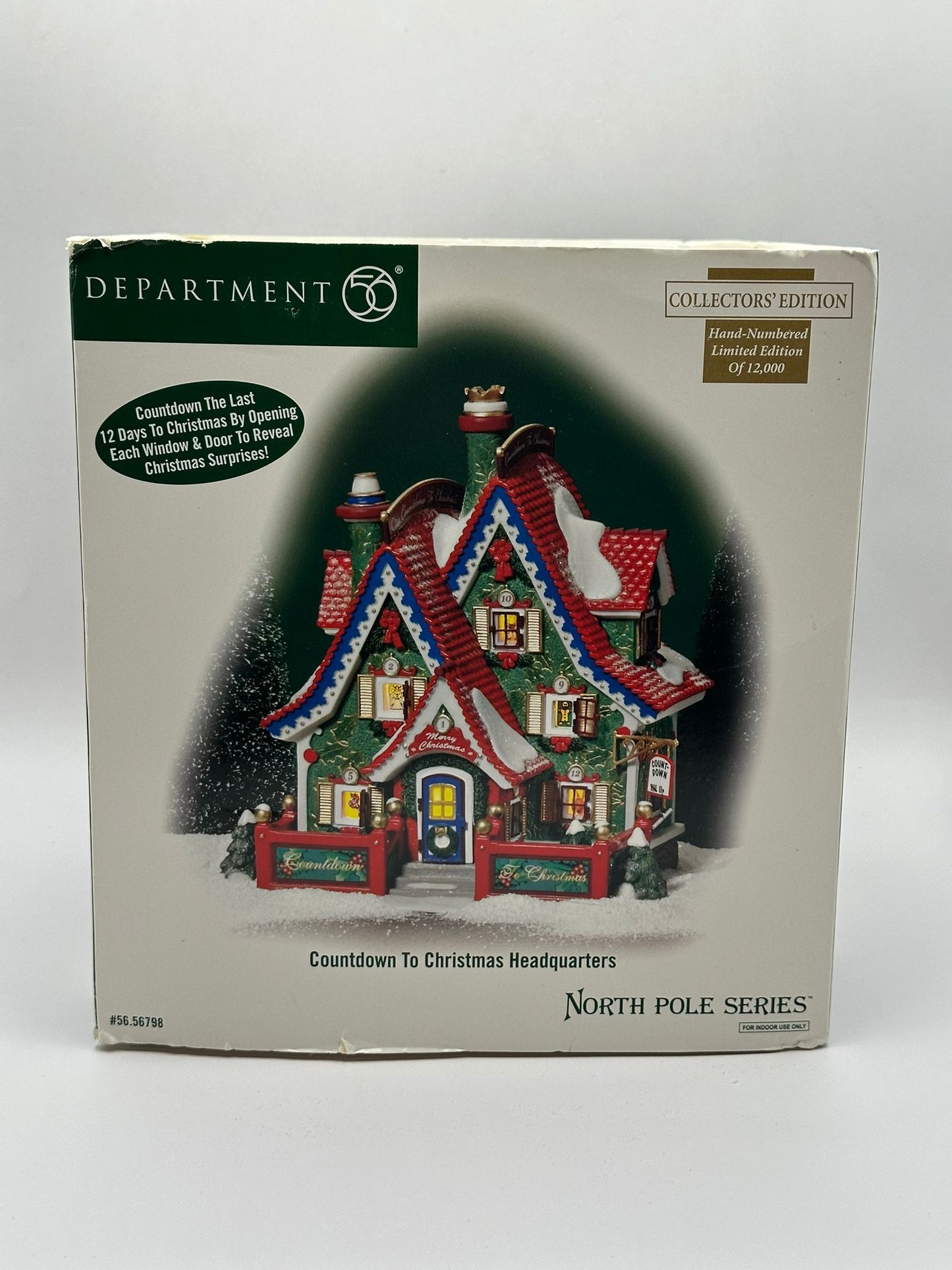 Department 56 - Countdown to Christmas Headquarters - North Pole Series