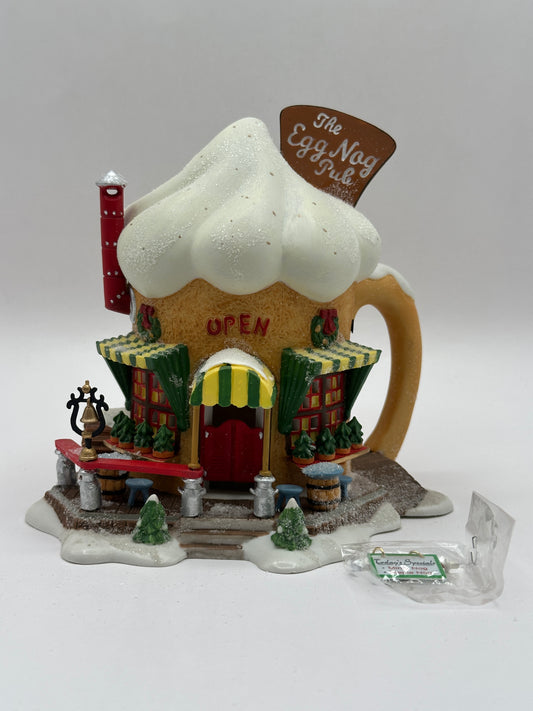 Department 56 - The Egg Nog Pub - North Pole Series
