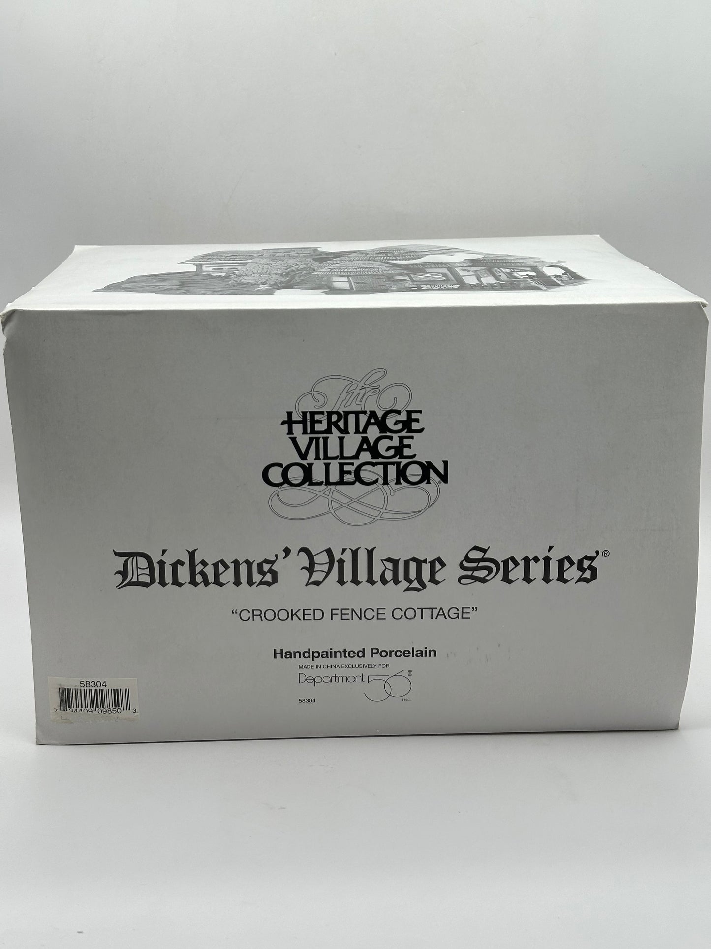 Department 56 - Crooked Fence Cottage - Dickens' Village