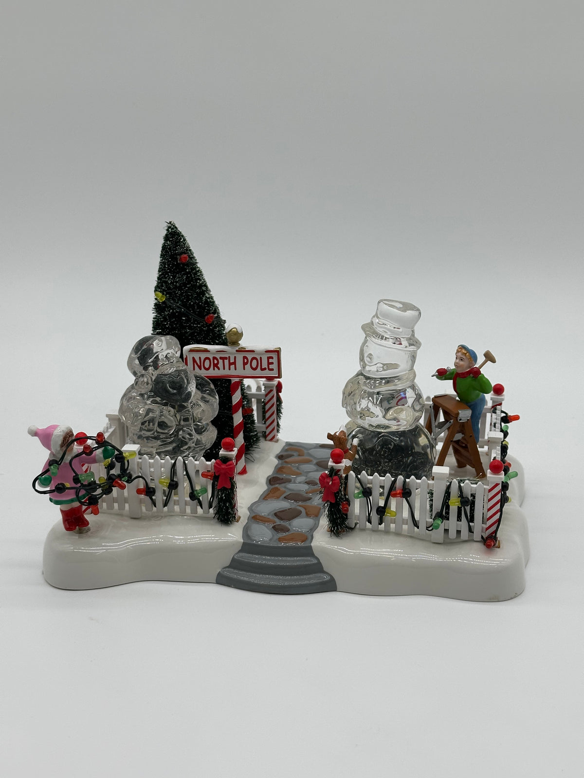Department 56 - Neighborhood Christmas Scene - Original Snow Village