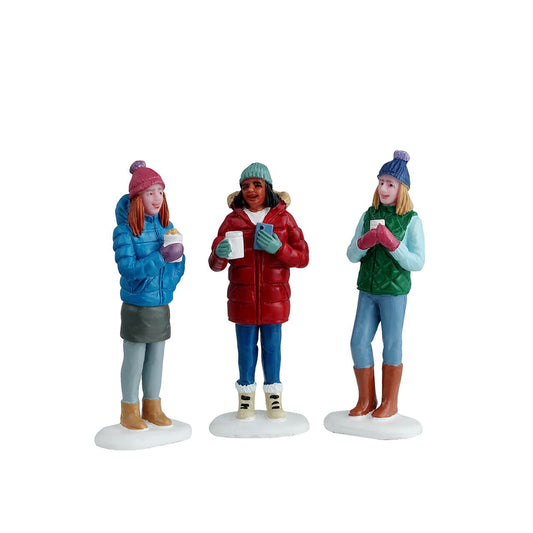 Lemax Hot Cocoa With Friends - Vail Village Christmas village figurine