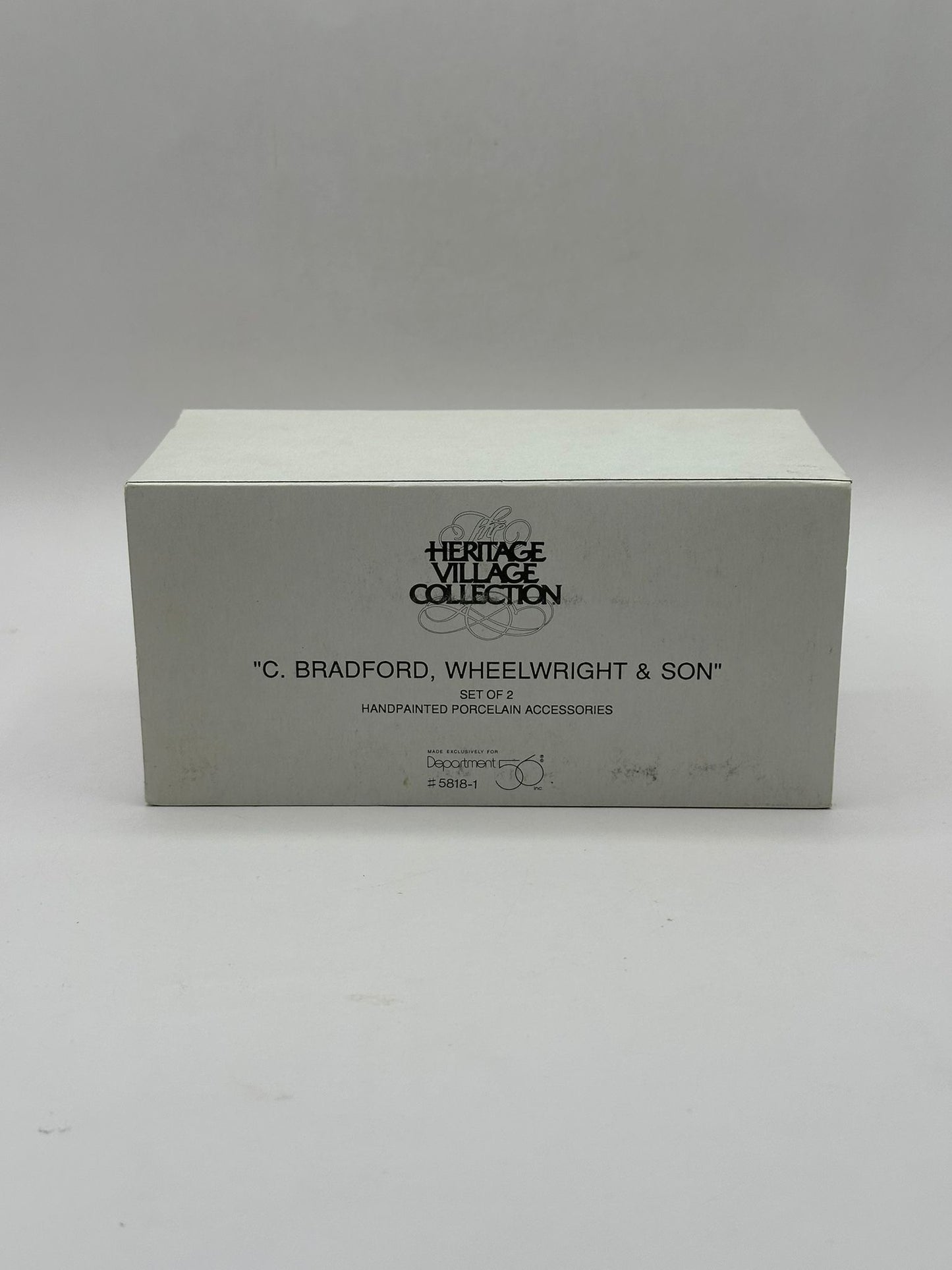 Department 56 - C. Bradford, Wheelwright & Son - Dickens' Village