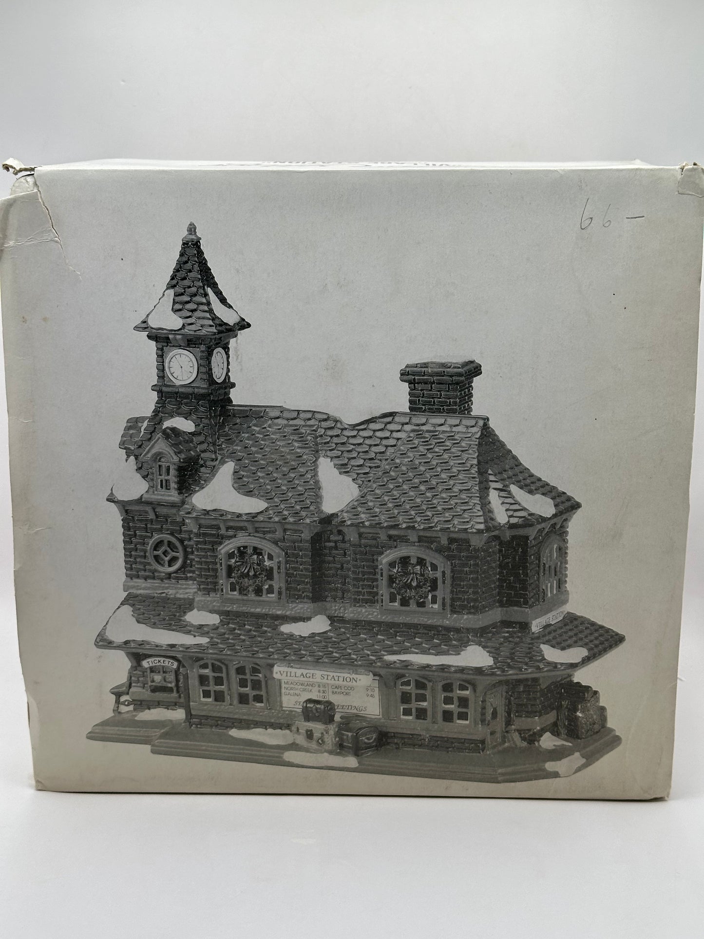 Department 56 - Village Station - Original Snow Village