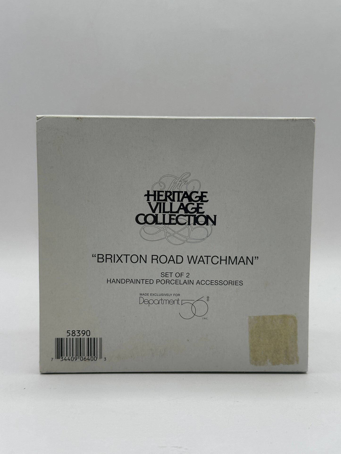 Department 56 - Brixton Road Watchman - Dickens' Village