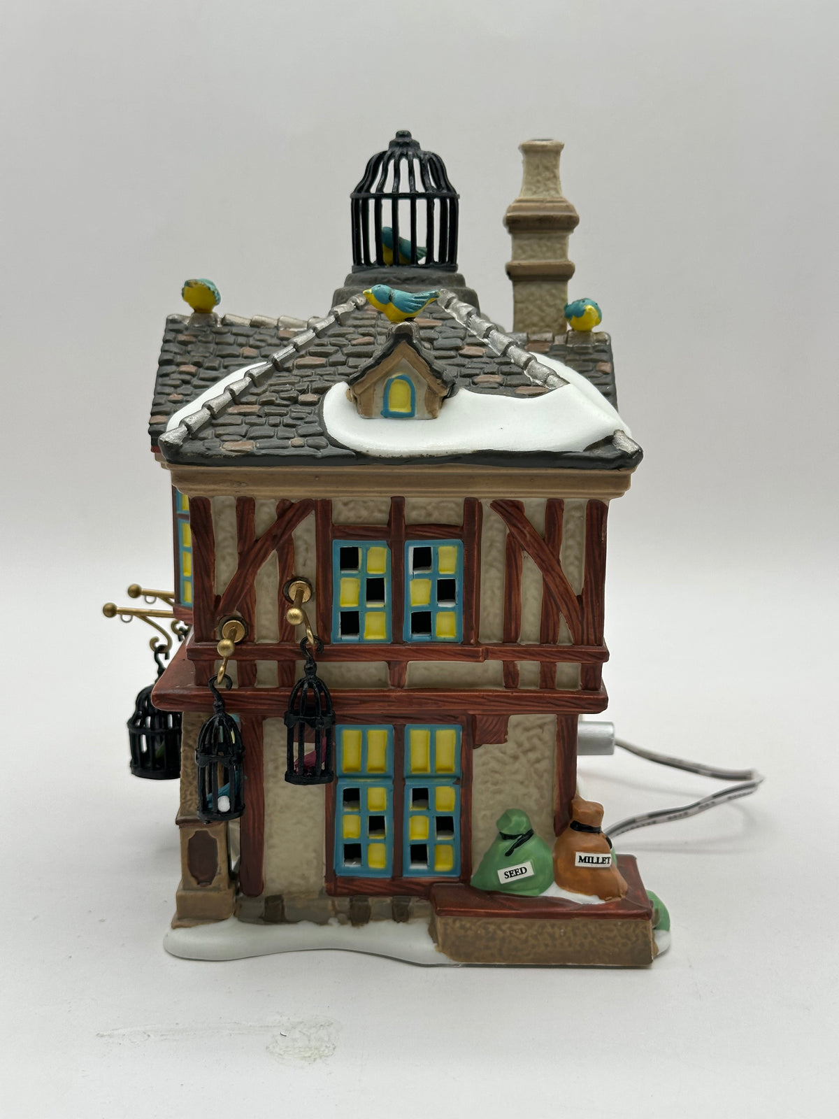 Department 56 - Four Calling Birds Shoppe - Dickens' Village