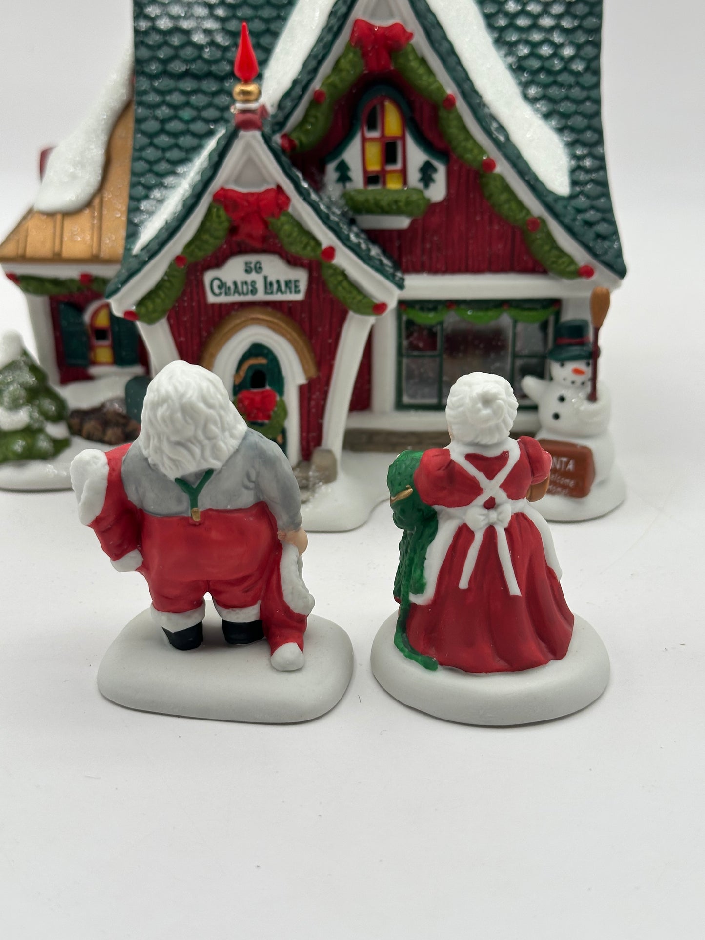 Dept 56 North Pole Home For The Holidays (Signed by Artist)
