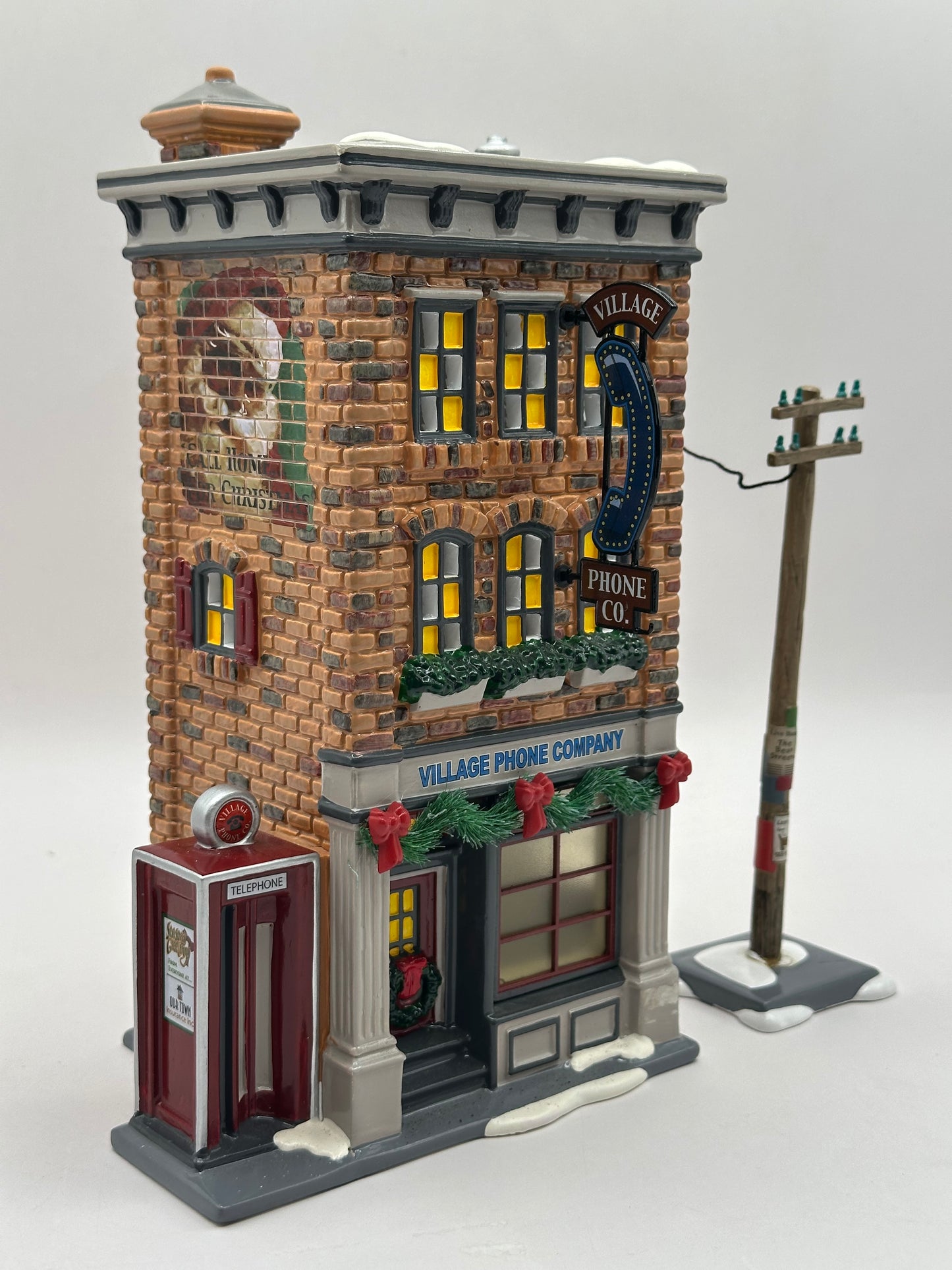 Department 56 - Village Phone Company - Original Snow Village