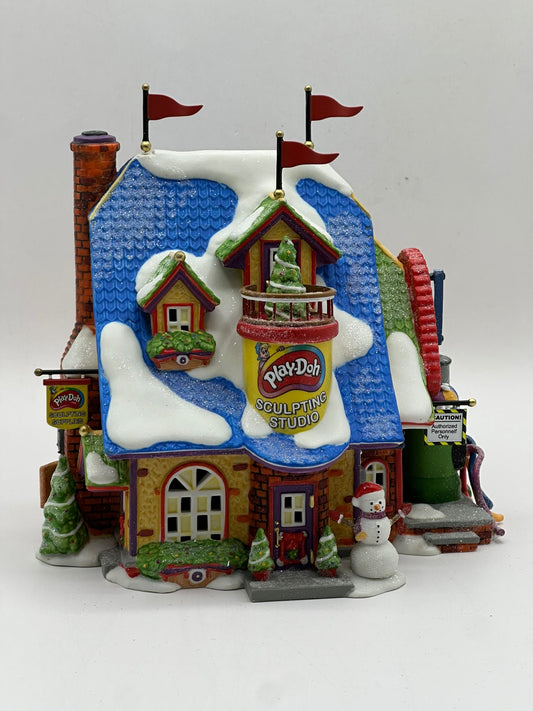 Department 56 - Play-Doh Sculpting Studio - North Pole Series