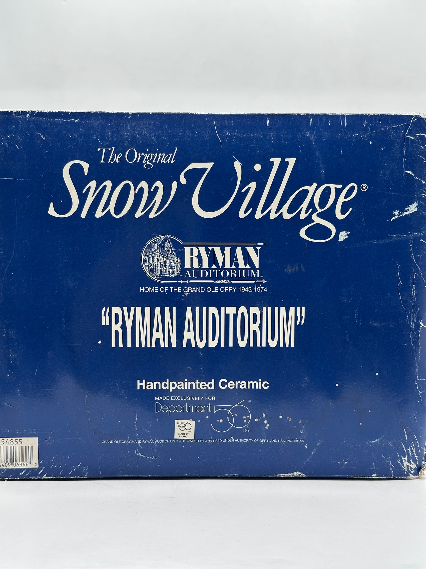 Department 56 - Ryman Auditorium - Original Snow Village
