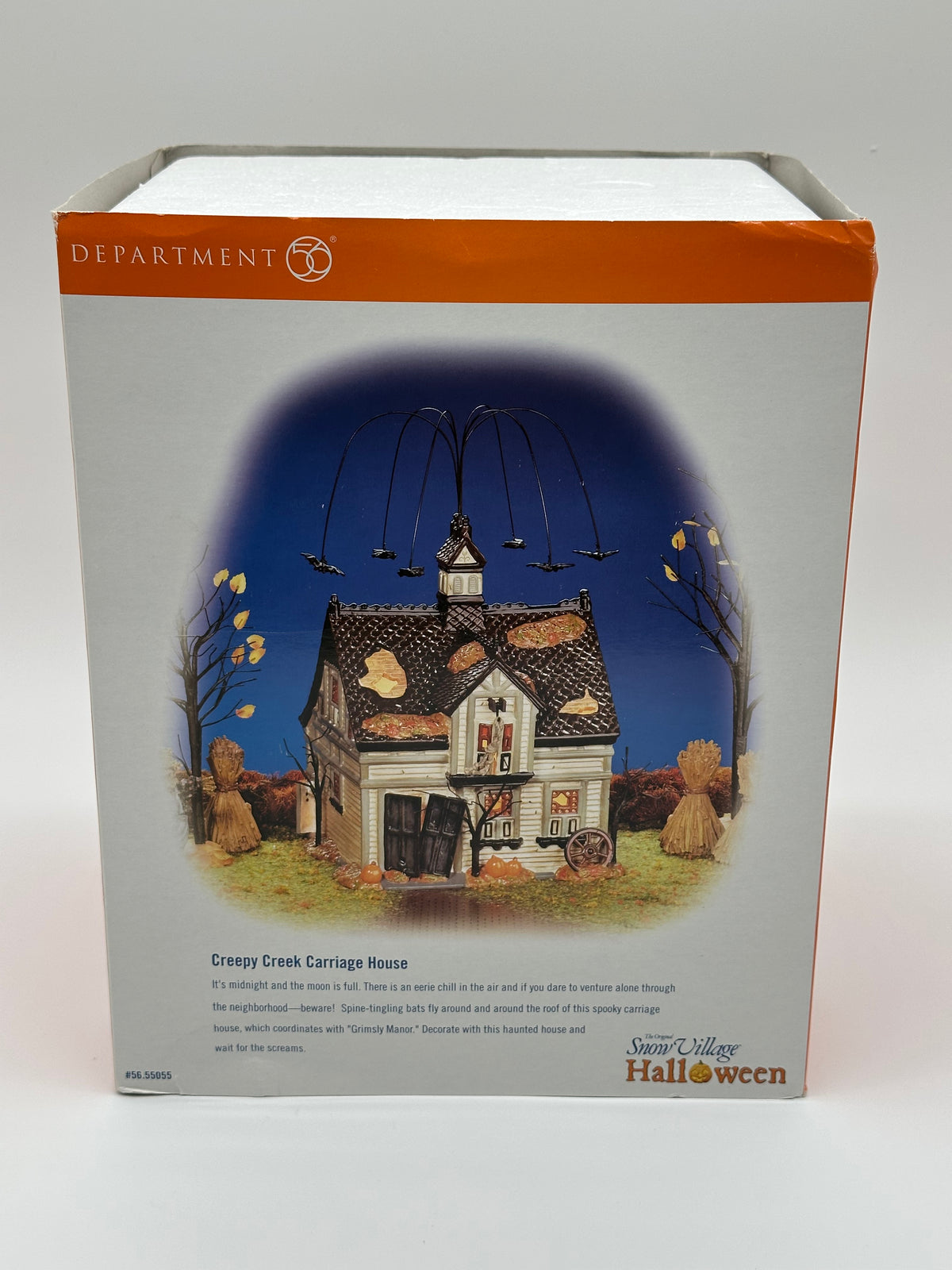 Department 56 - Creepy Creek Carriage House - Snow Village Halloween