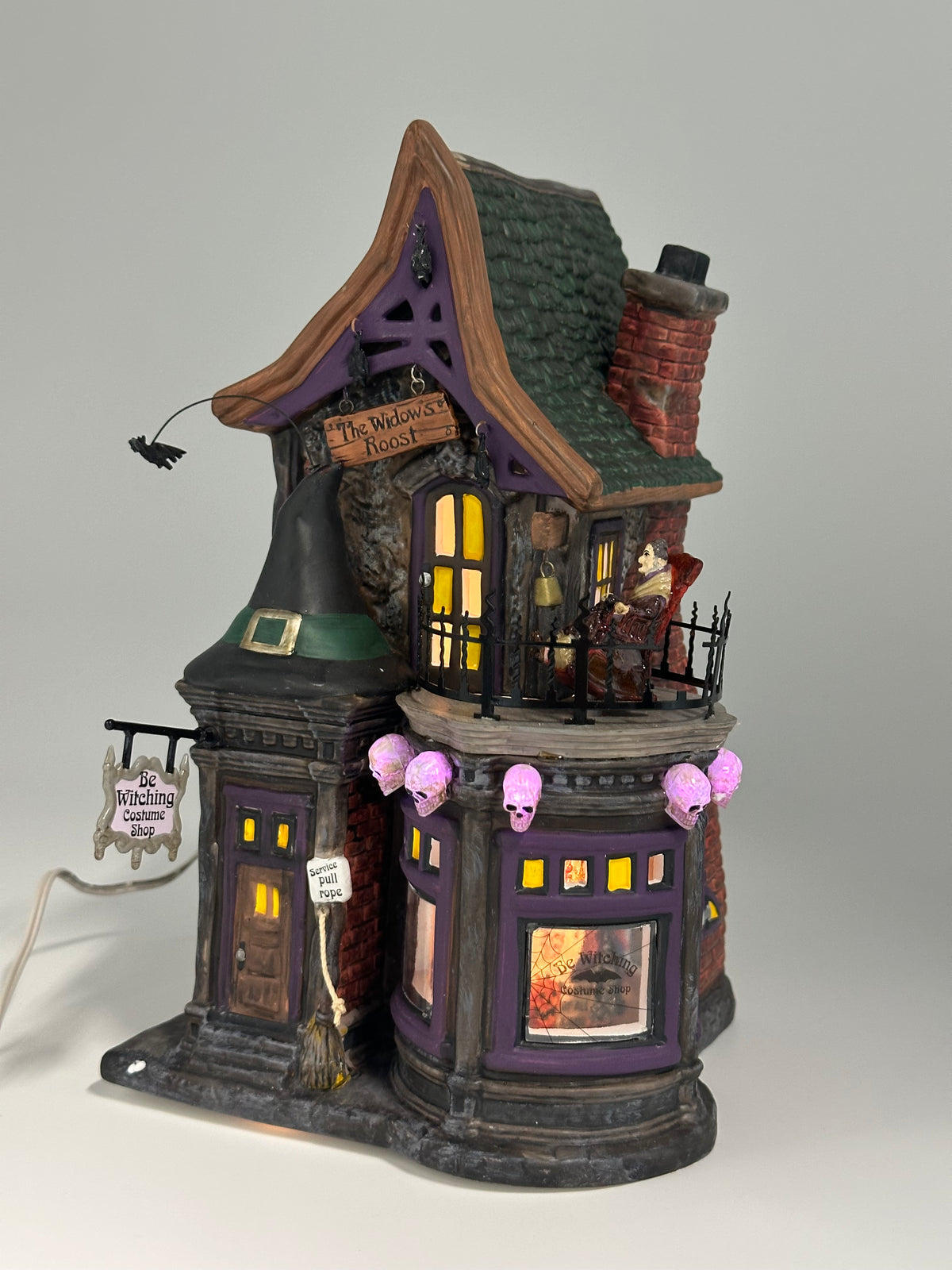 Department 56 - Be Witching Costume Shop - Snow Village Halloween