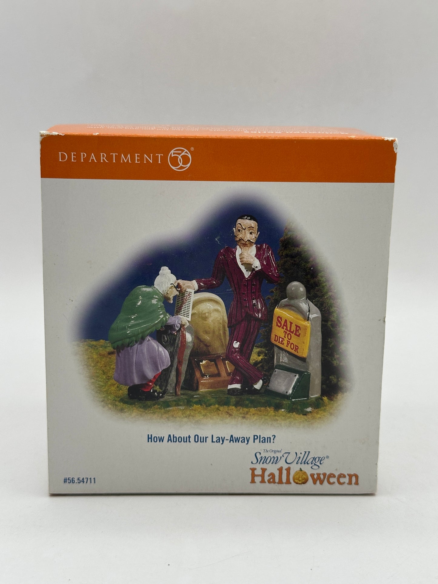 Department 56 - How About Our Lay-Away Plan? - Snow Village Halloween