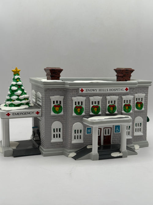 Department 56 - Snowy Hills Hospital - Original Snow Village