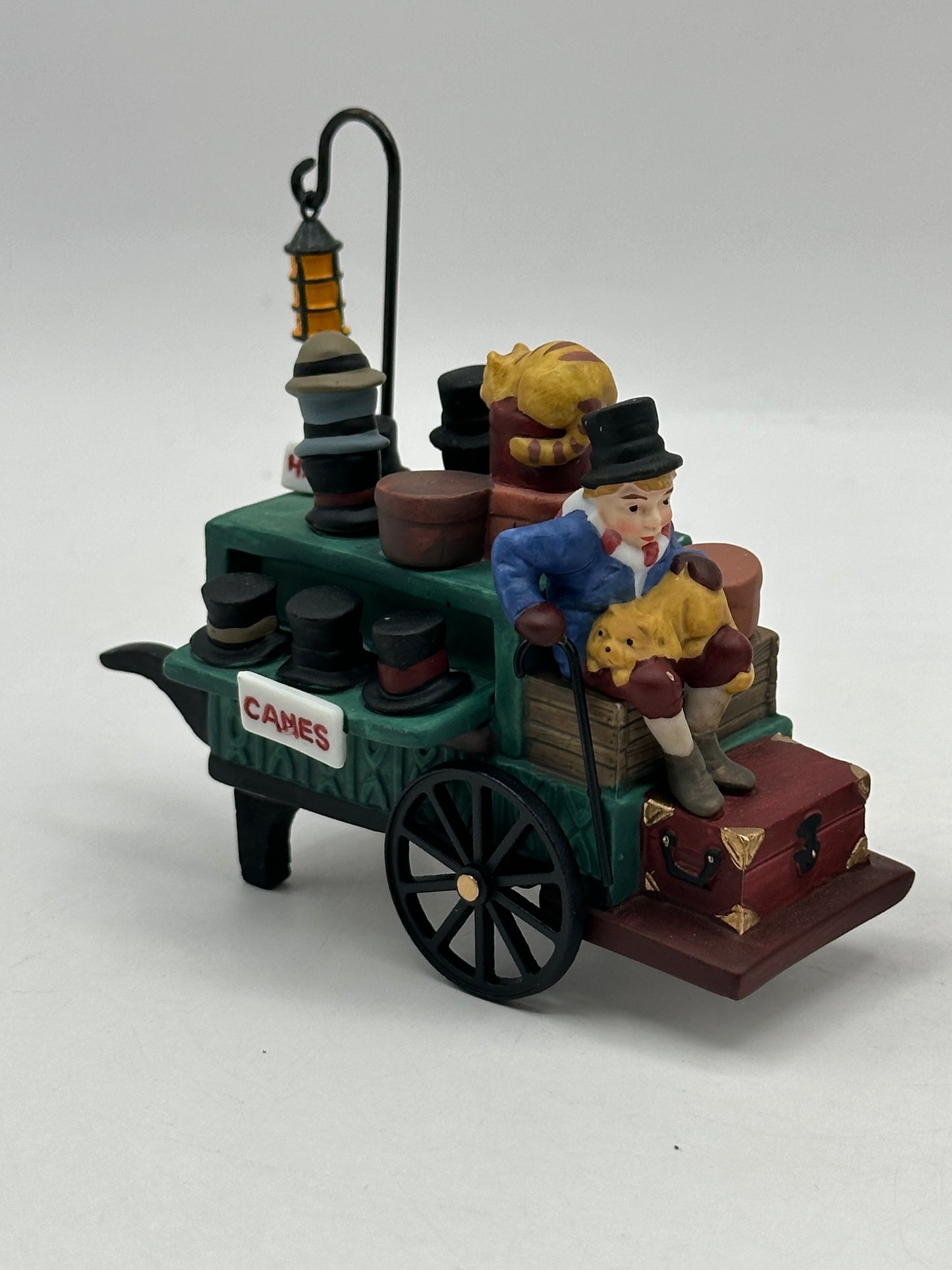 Department 56 - Chelsea Market Hat Monger & Cart - Dickens’ Village