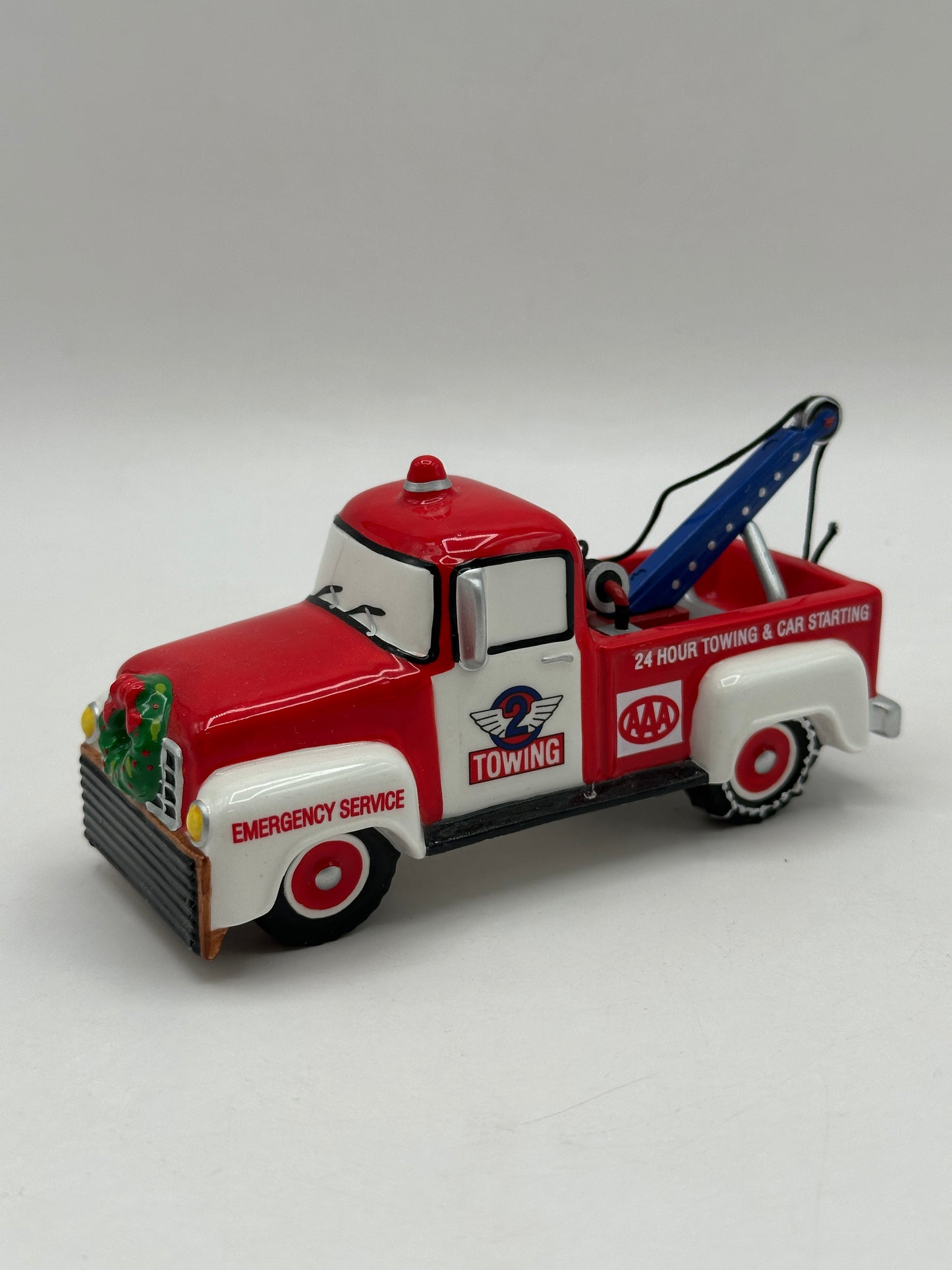 Department 56 - Village Service Vehicle - AAA Tow Truck - Original Snow Village