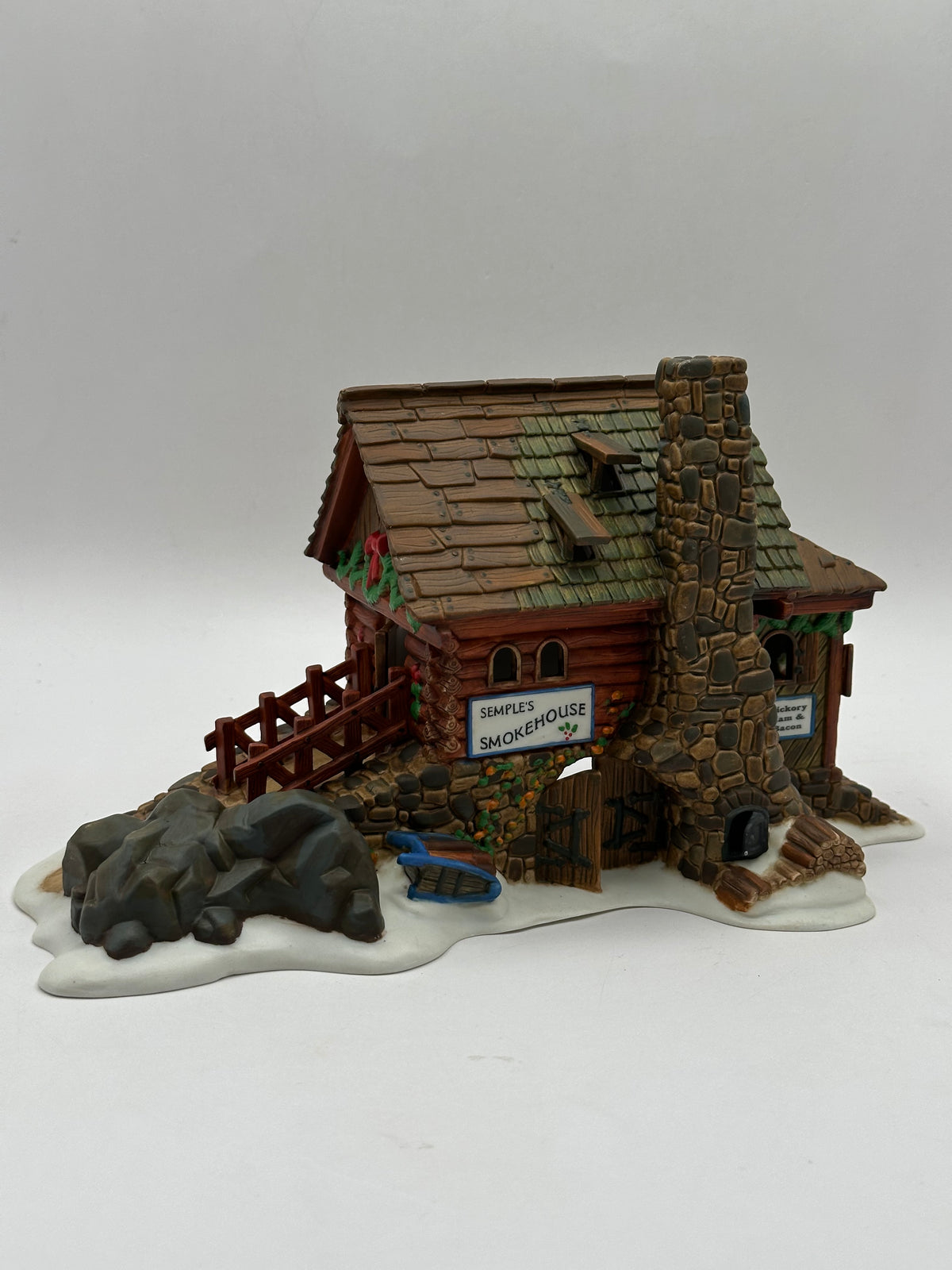 Department 56 - Semple's Smokehouse- New England Village
