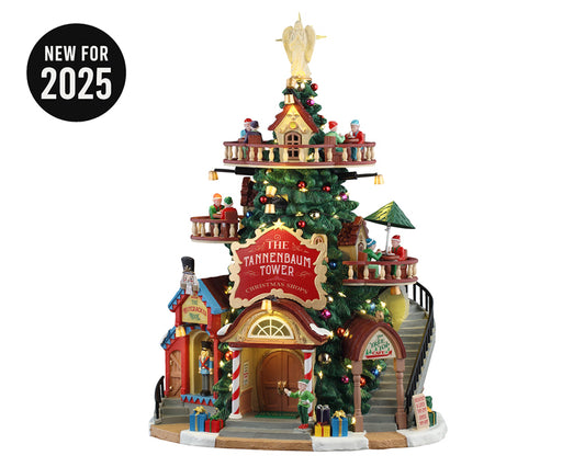 The Tannenbaum Tower Christmas Shops - Lemax