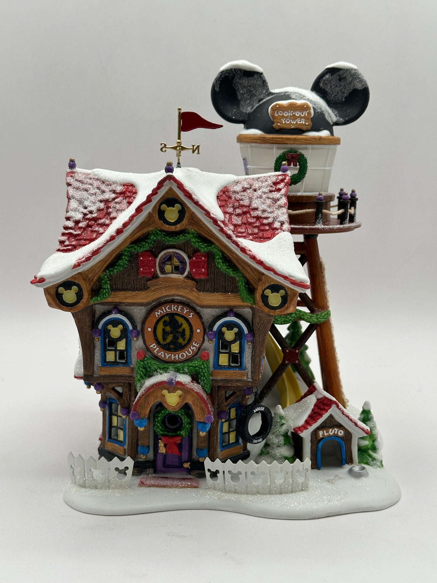 Department 56 - Mickey's North Pole Holiday House - North Pole Series