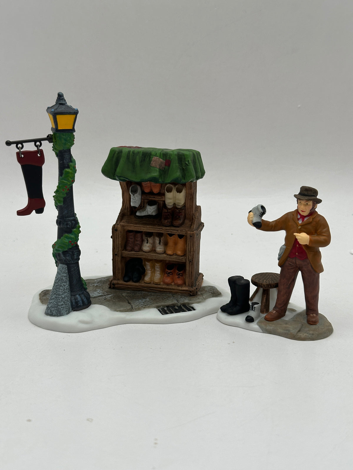 Department 56 - Cobbler's Corner Stand - Dickens' Village