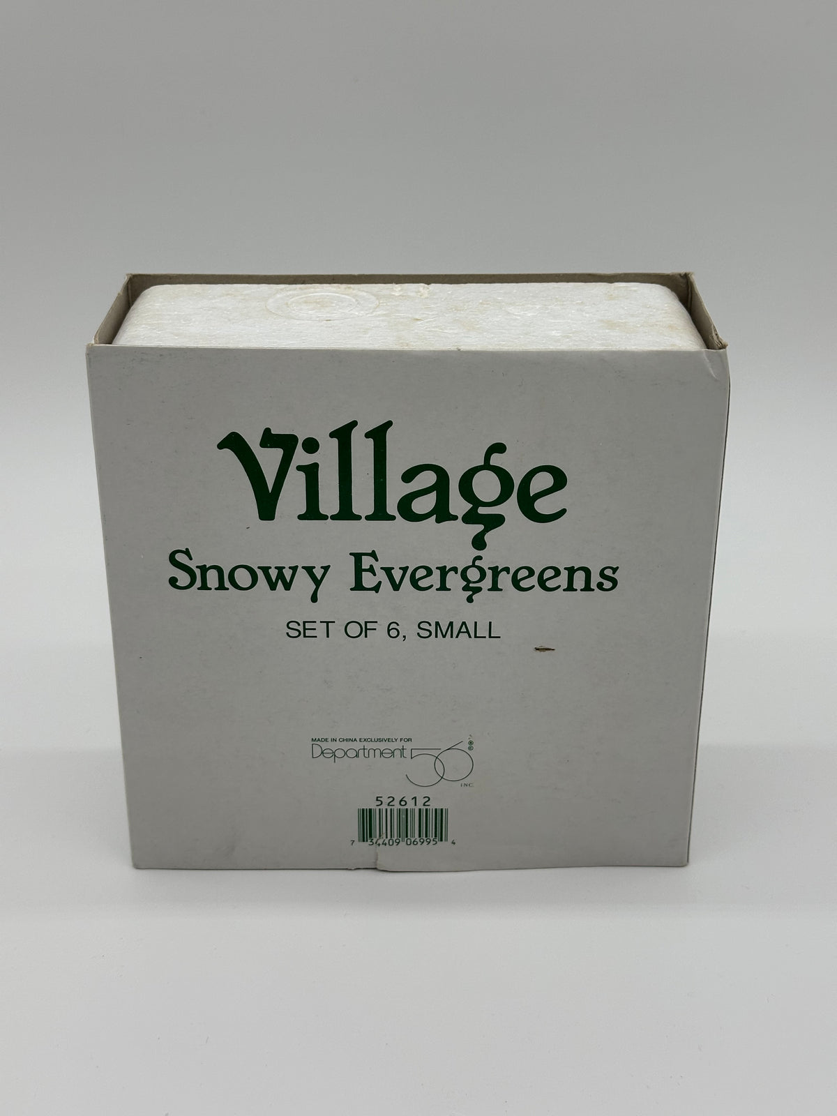 Department 56 - Snowy Evergreens (Small) - Village Accessories