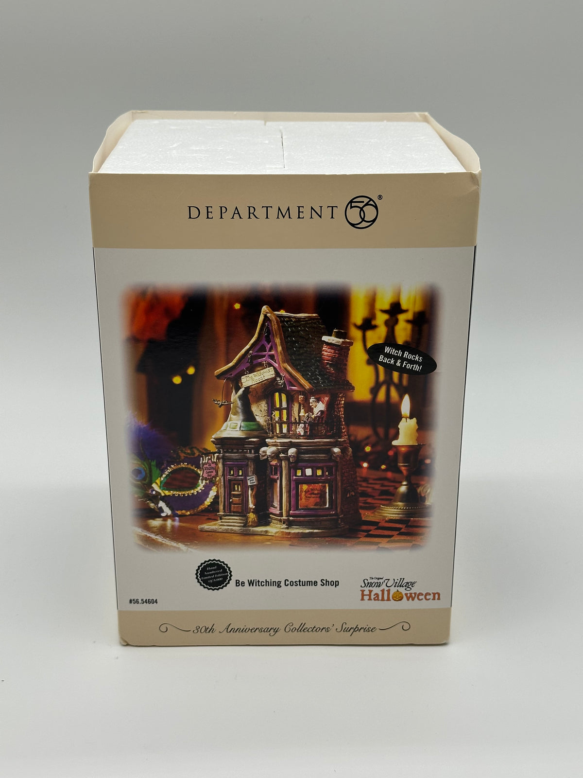 Department 56 - Be Witching Costume Shop - Snow Village Halloween