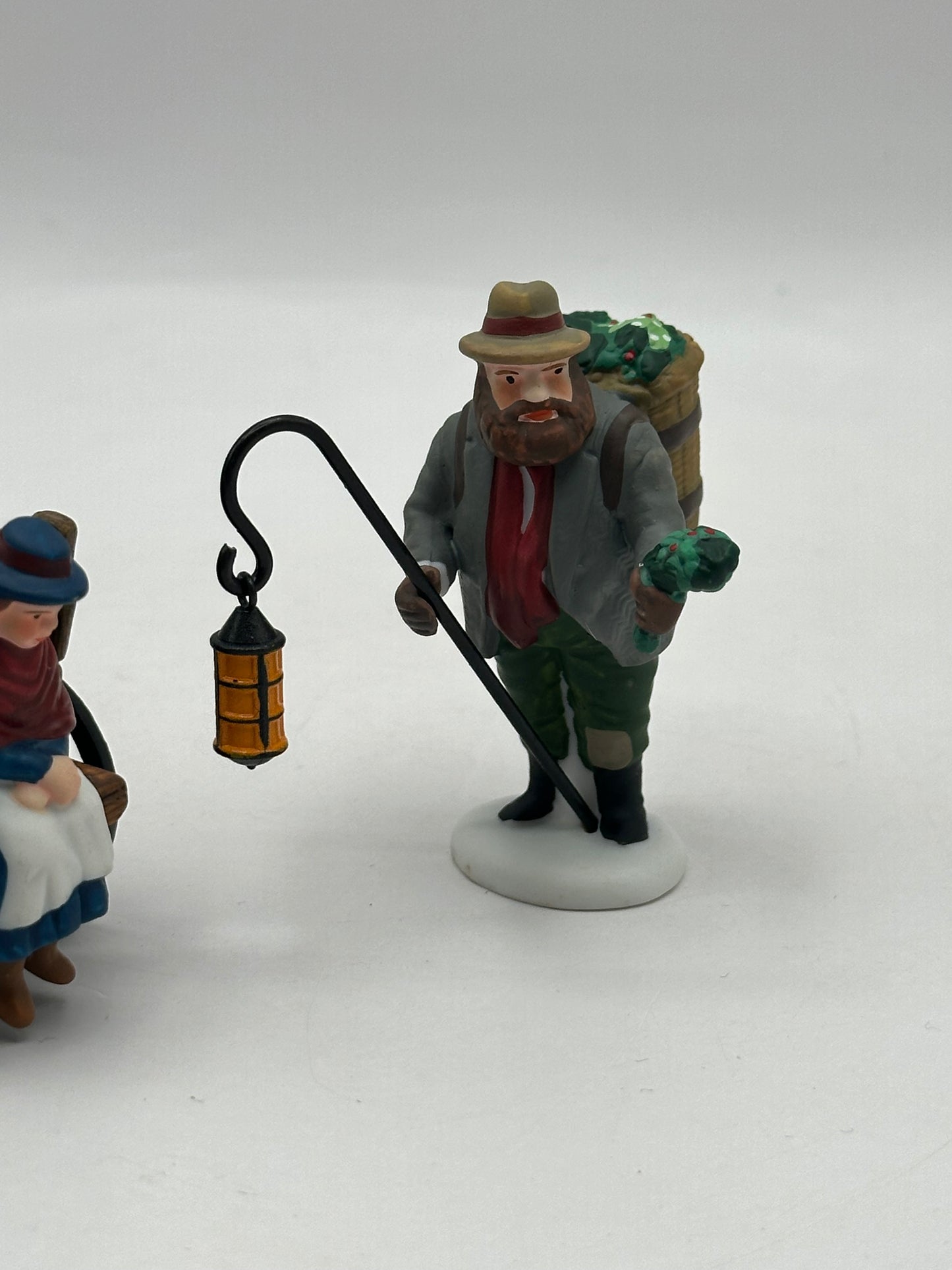 Department 56 - Chelsea Market Mistletoe Monger & Cart - Dickens’ Village