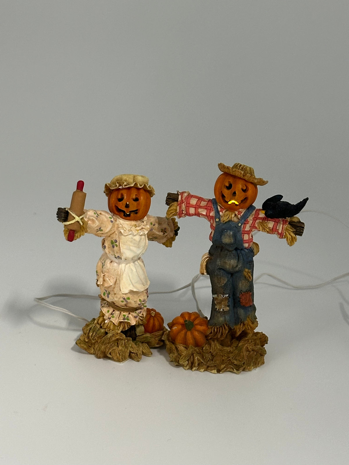 Department 56 - Lighted Halloween Scarecrows - Halloween
