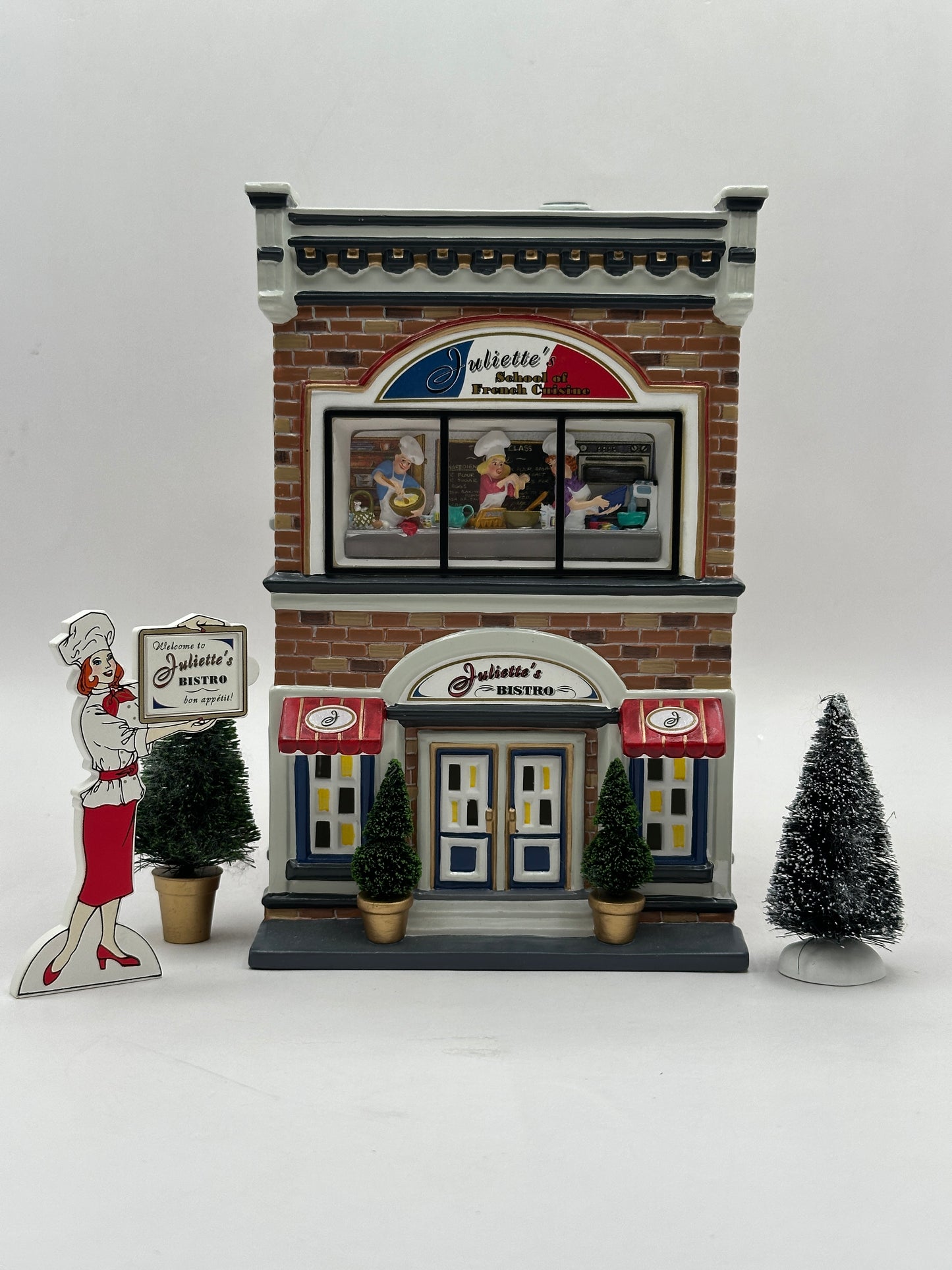 Department 56 - Juliette's School of French Cuisine - Original Snow Village