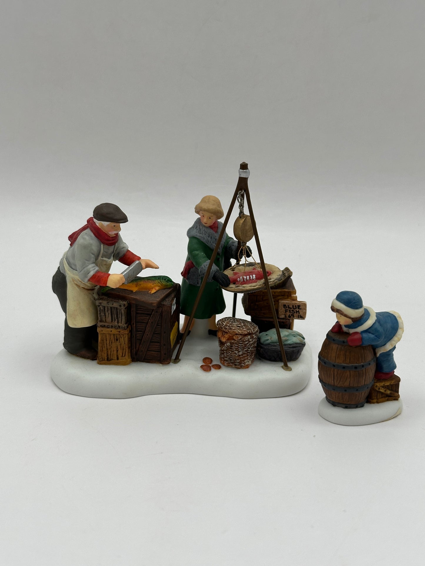 Department 56 - Fresh Fish Today - Christmas in the City