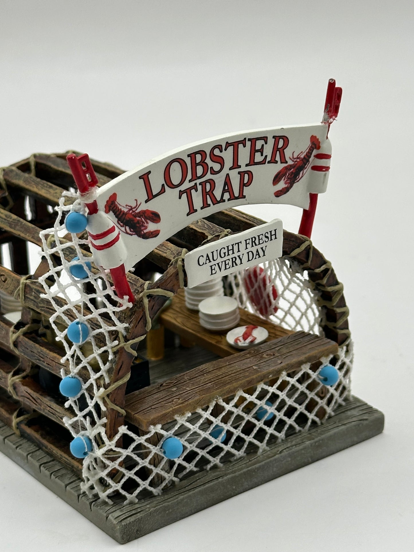 Department 56 - Lobster Trap Boardwalk Booth - Christmas in the City