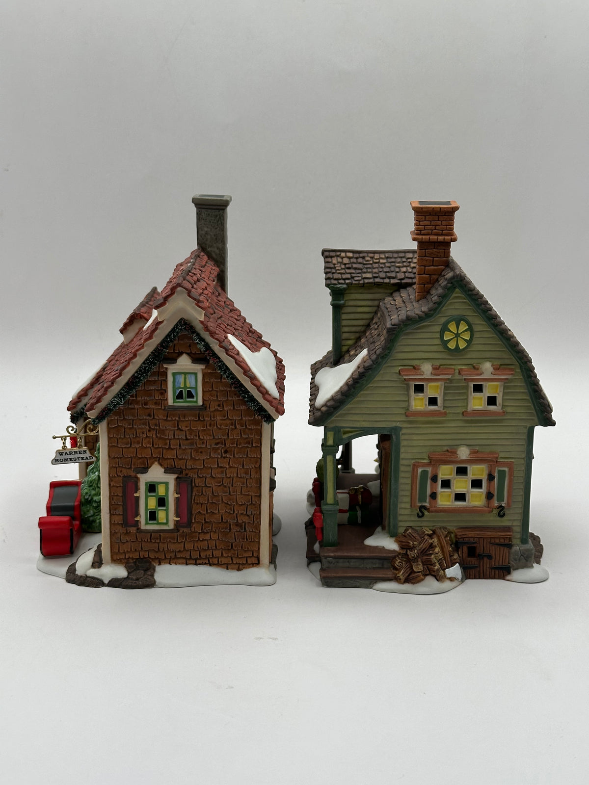 Department 56 - Warren Homestead & Walden Cottage - New England Village