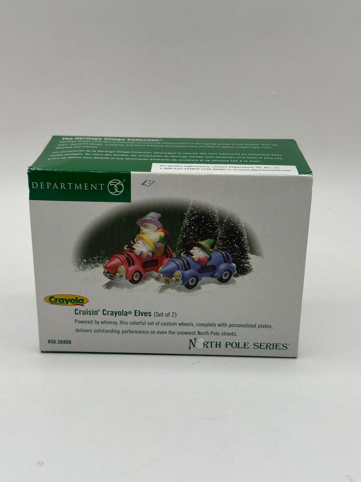 Department 56 - Cruisin' Crayola® Elves - North Pole Series