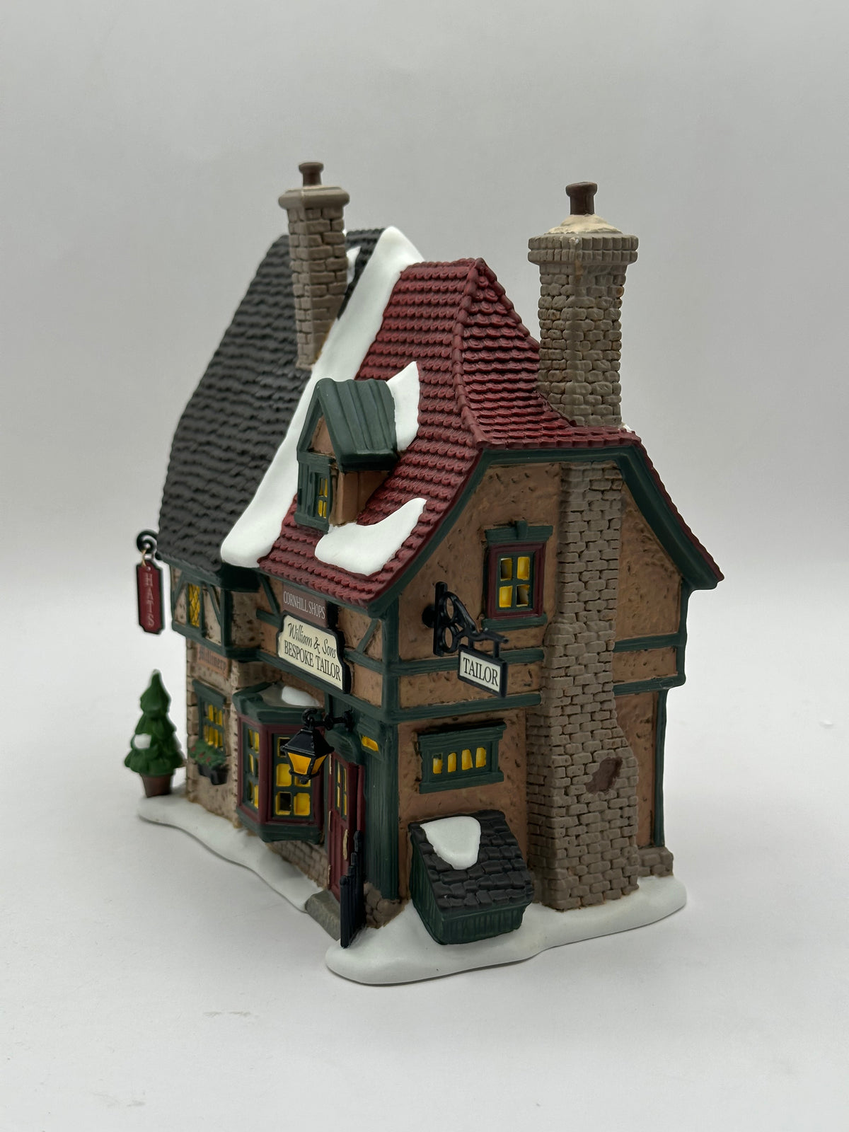Department 56 - Cornhill Shops (A Christmas Carol) - Dickens' Village