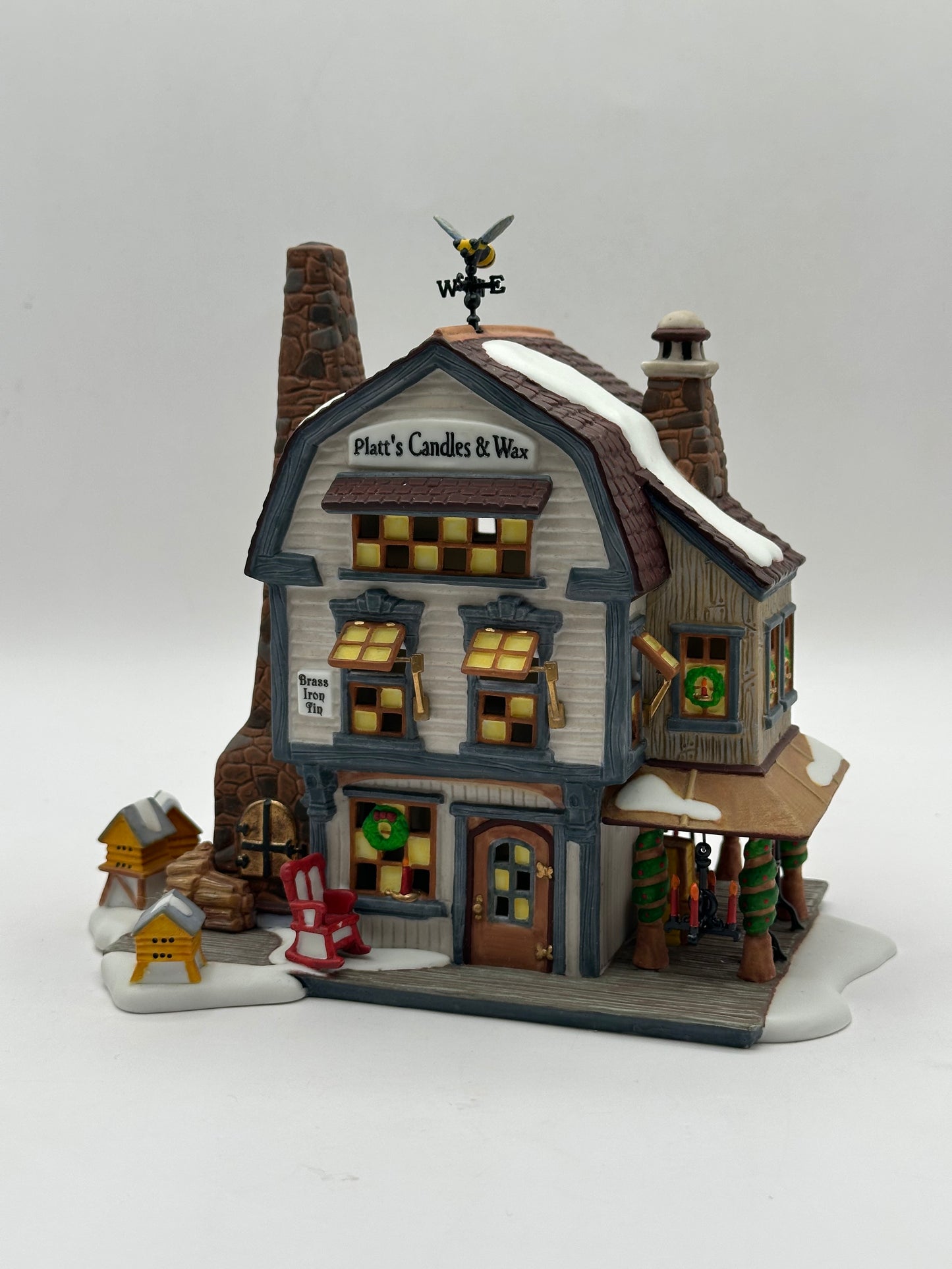 Department 56 - Platt's Candles & Wax - New England Village