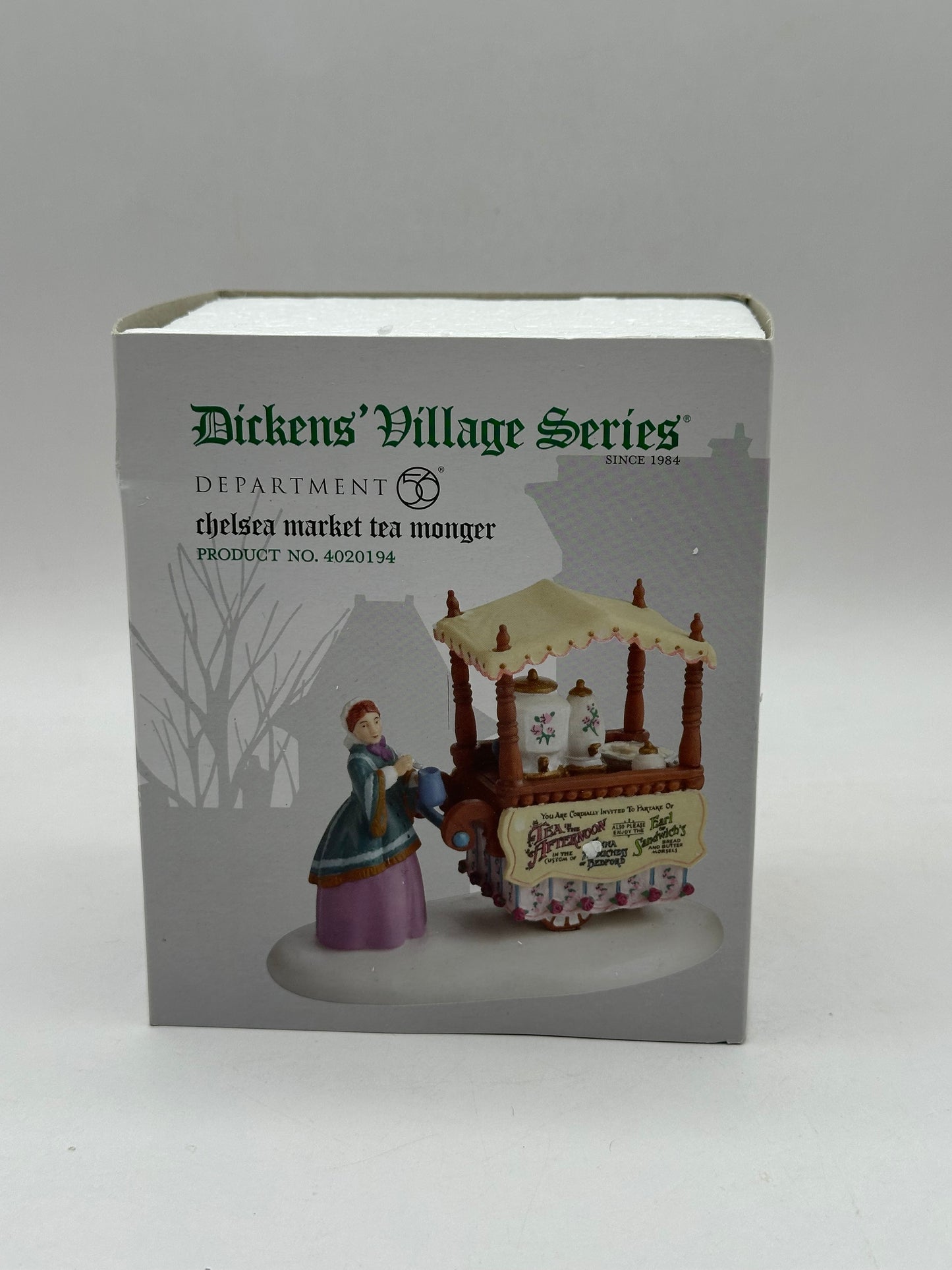 Department 56 - Chelsea Market Tea Monger - Dickens' Village