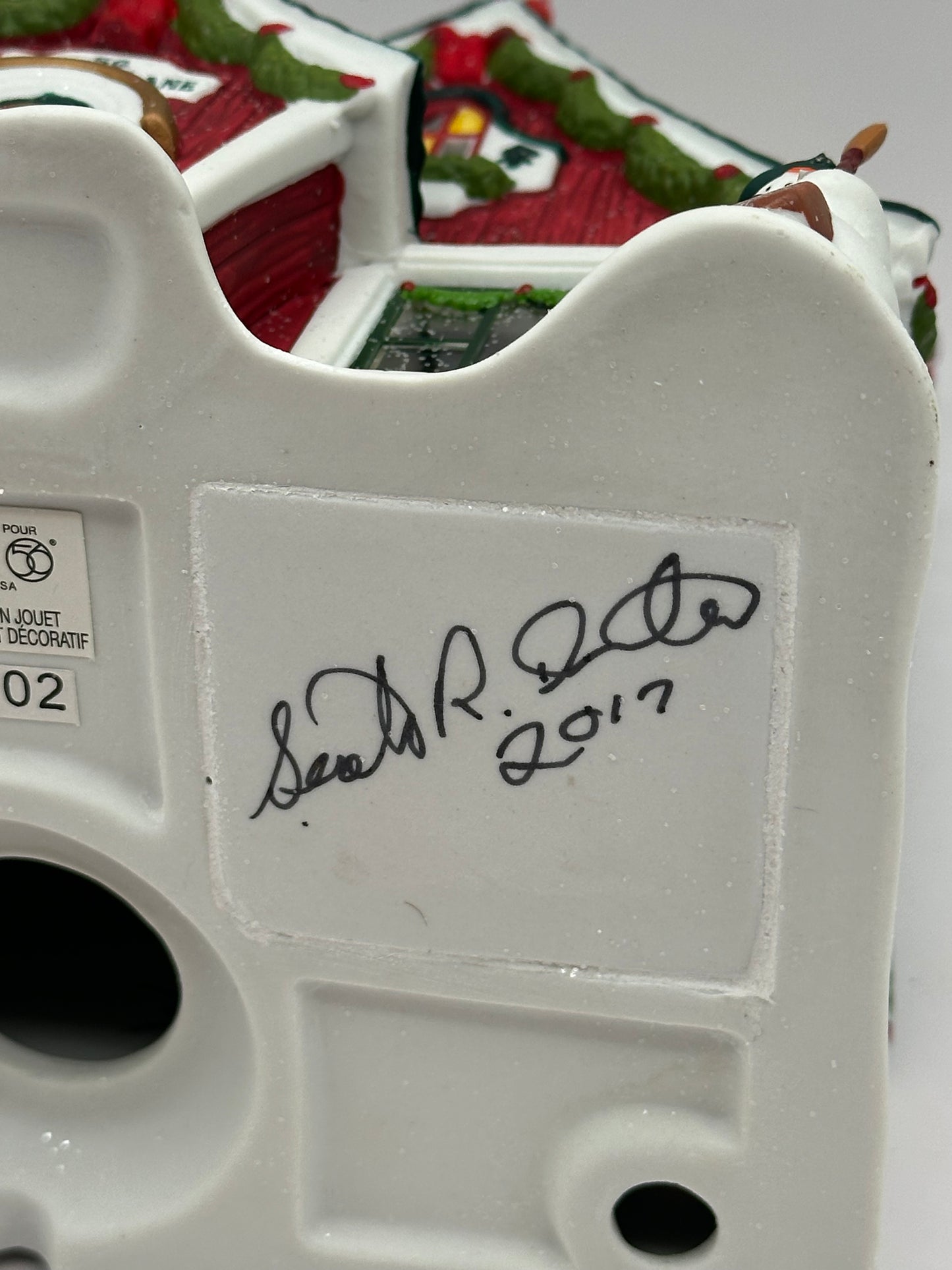 Dept 56 North Pole Home For The Holidays (Signed by Artist)