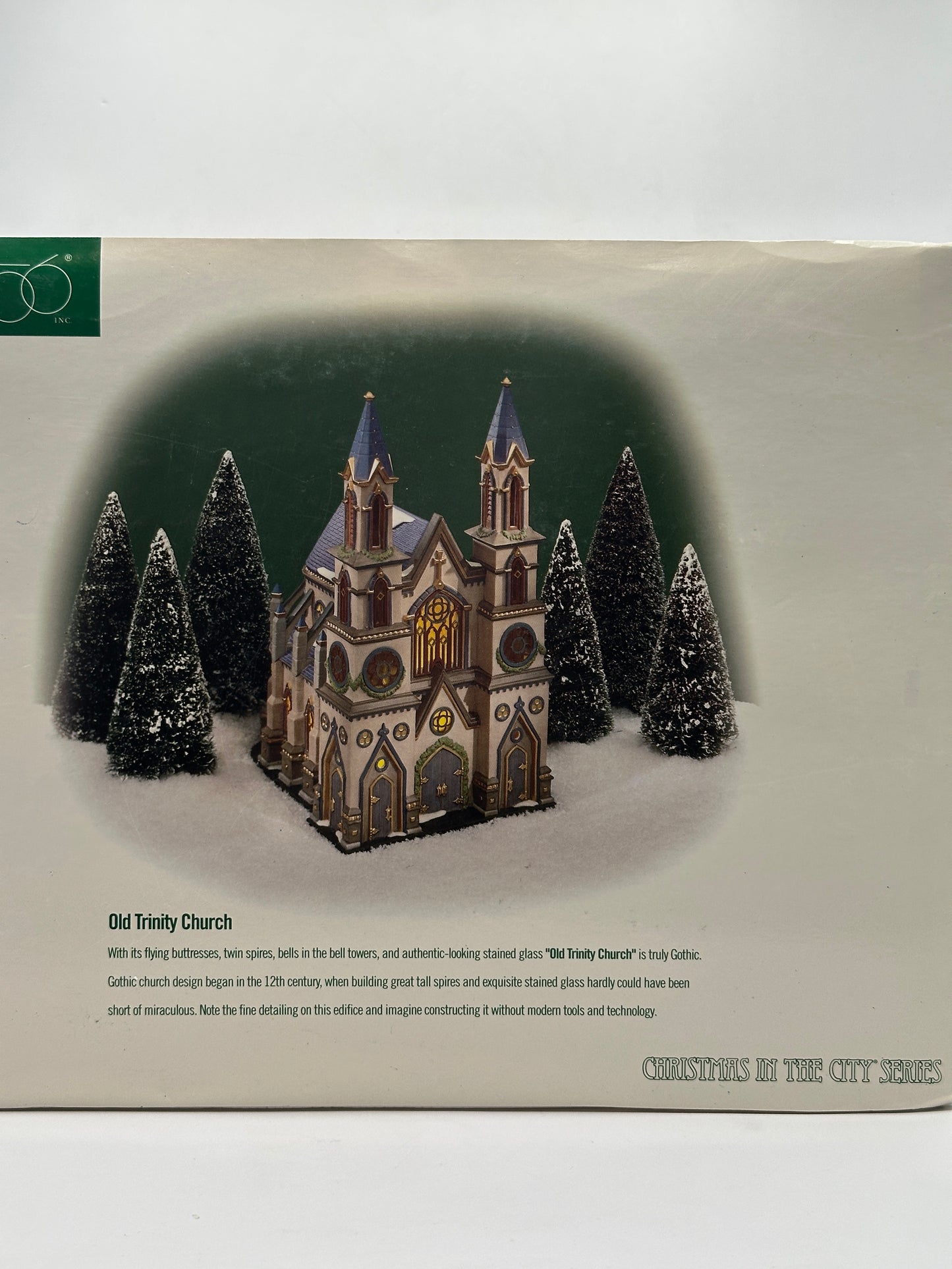 Department 56 - Old Trinity Church - Christmas in the City