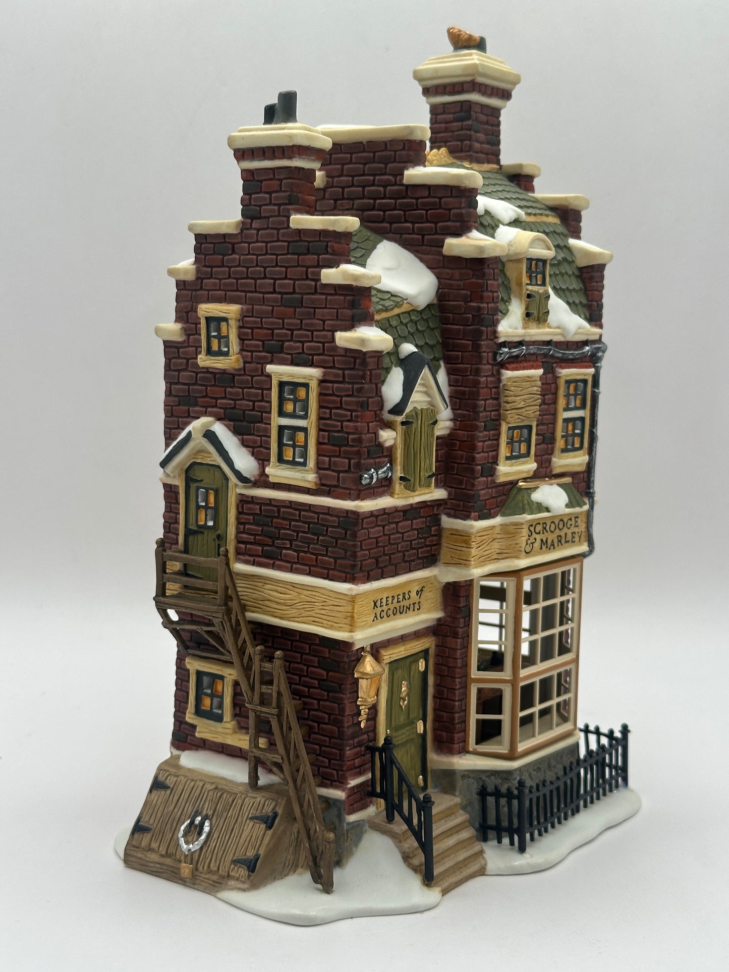 Department 56 - Scrooge & Marley Counting House (A Christmas Carol) - Dickens' Village