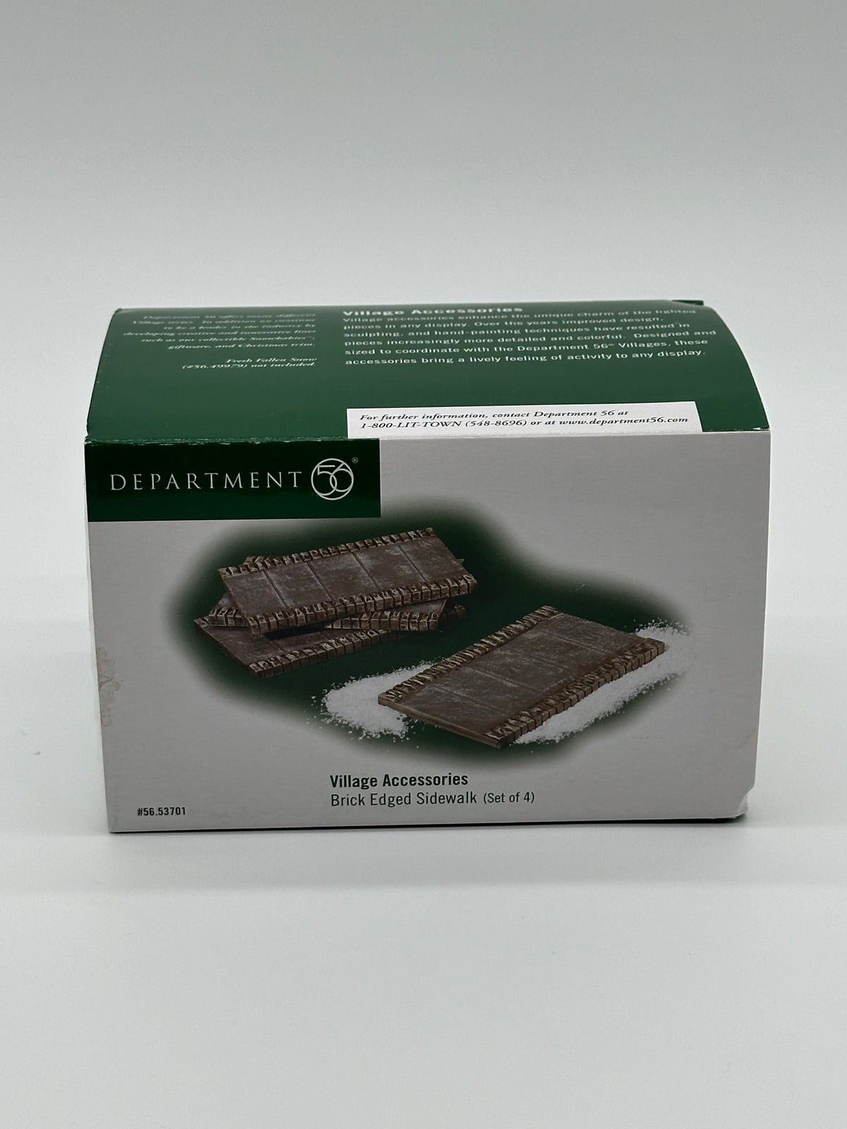 Department 56 - Brick Edged Sidewalk - Village Accessories