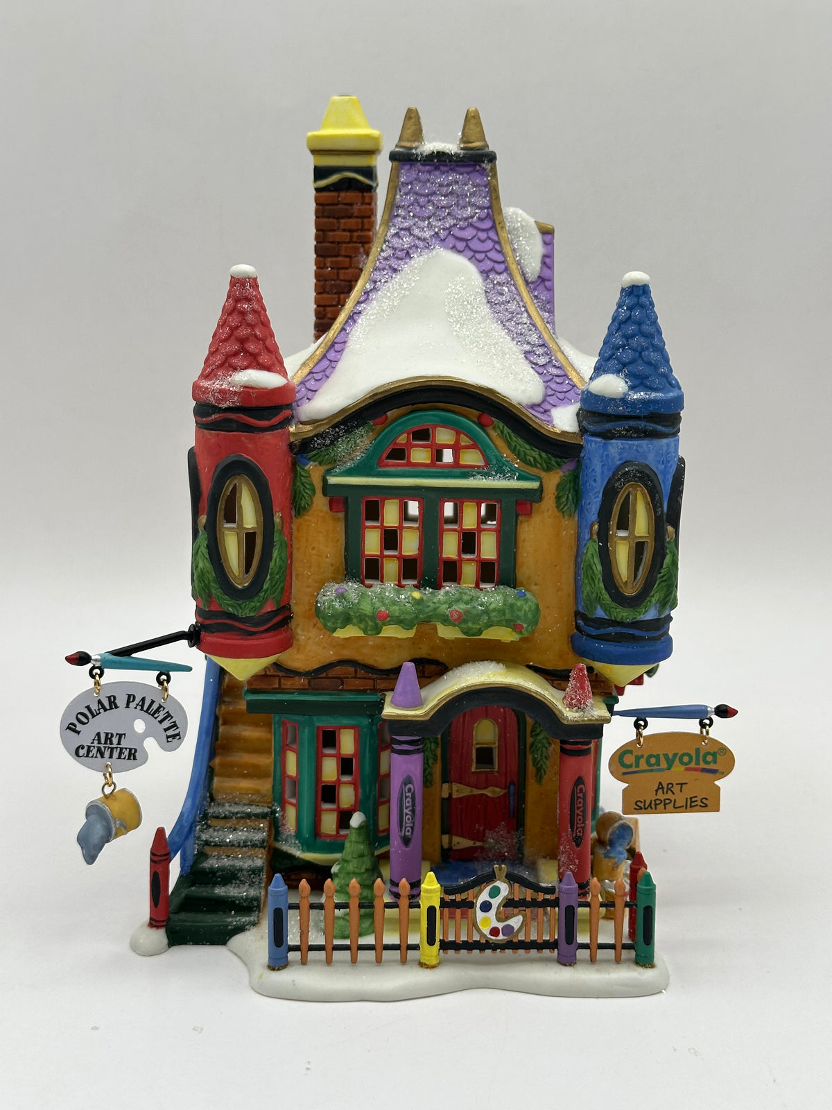 Department 56 - Crayola® Polar Palette Art Centre - North Pole Series