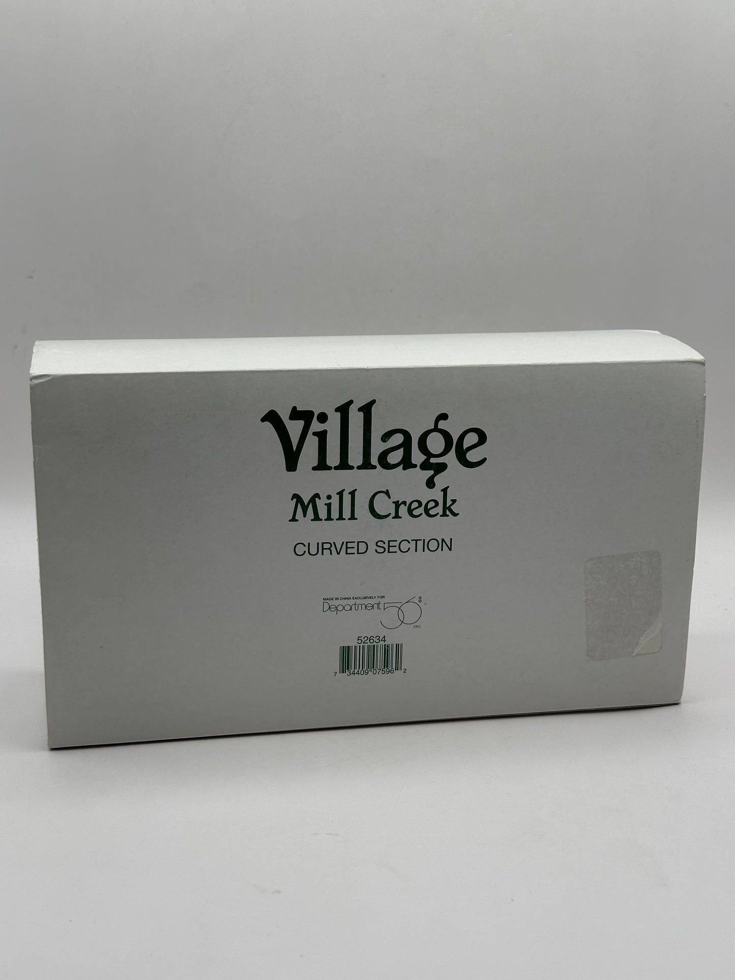 Department 56 - Mill Creek Curved Section - Village Accessories