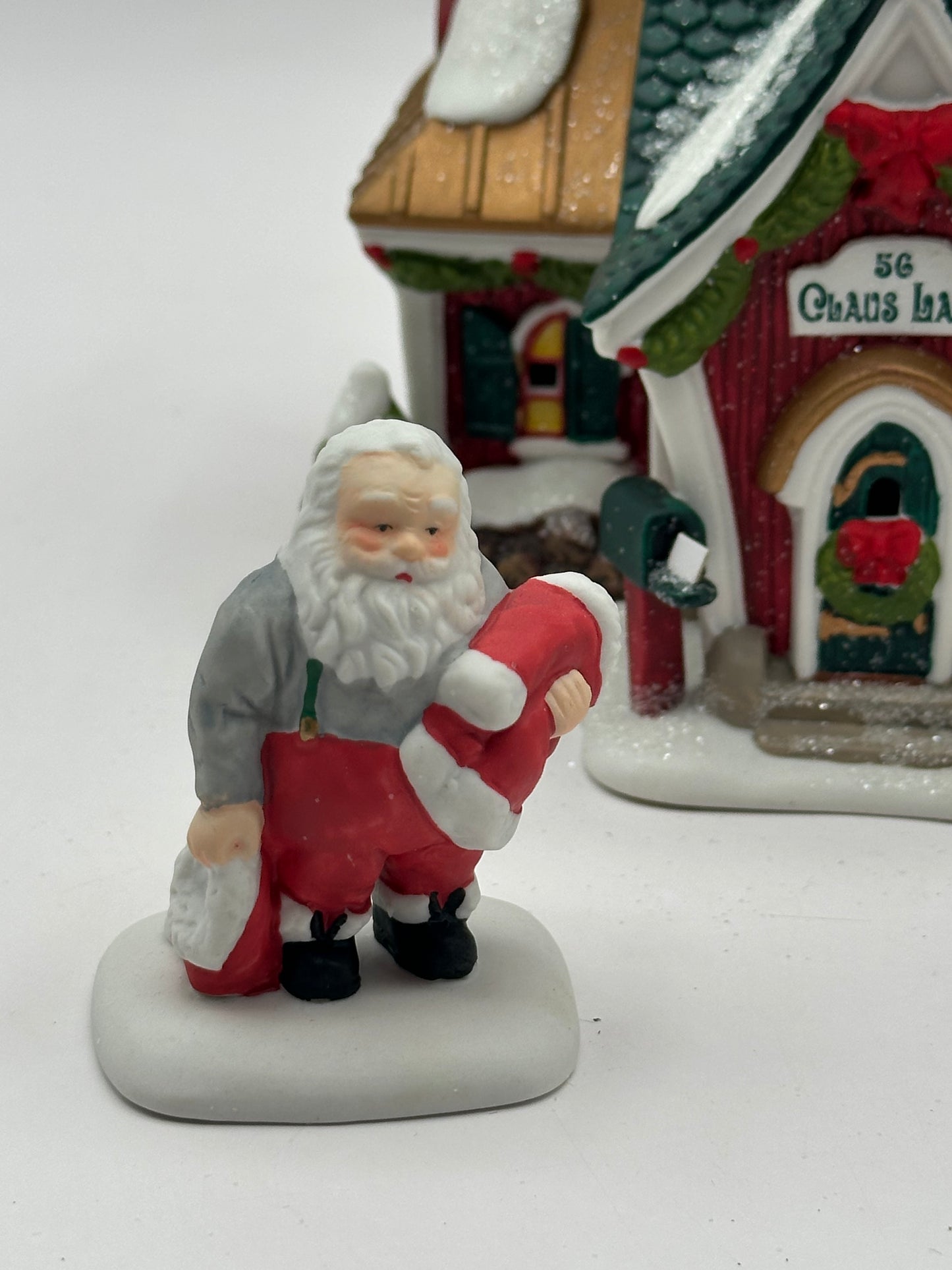 Dept 56 North Pole Home For The Holidays (Signed by Artist)
