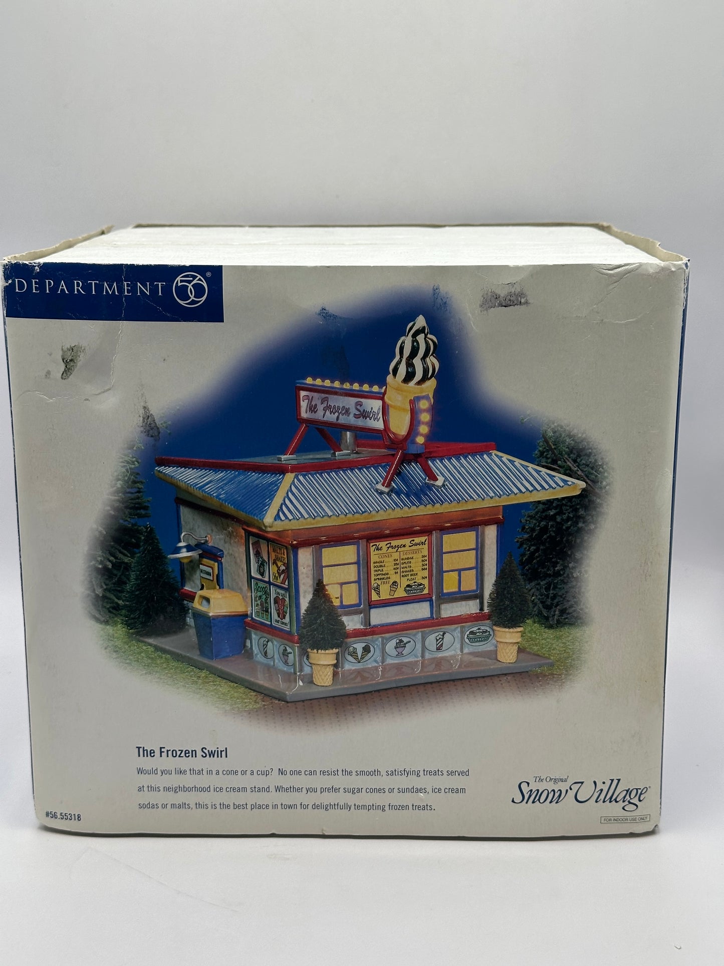 Department 56 - The Frozen Swirl - Original Snow Village
