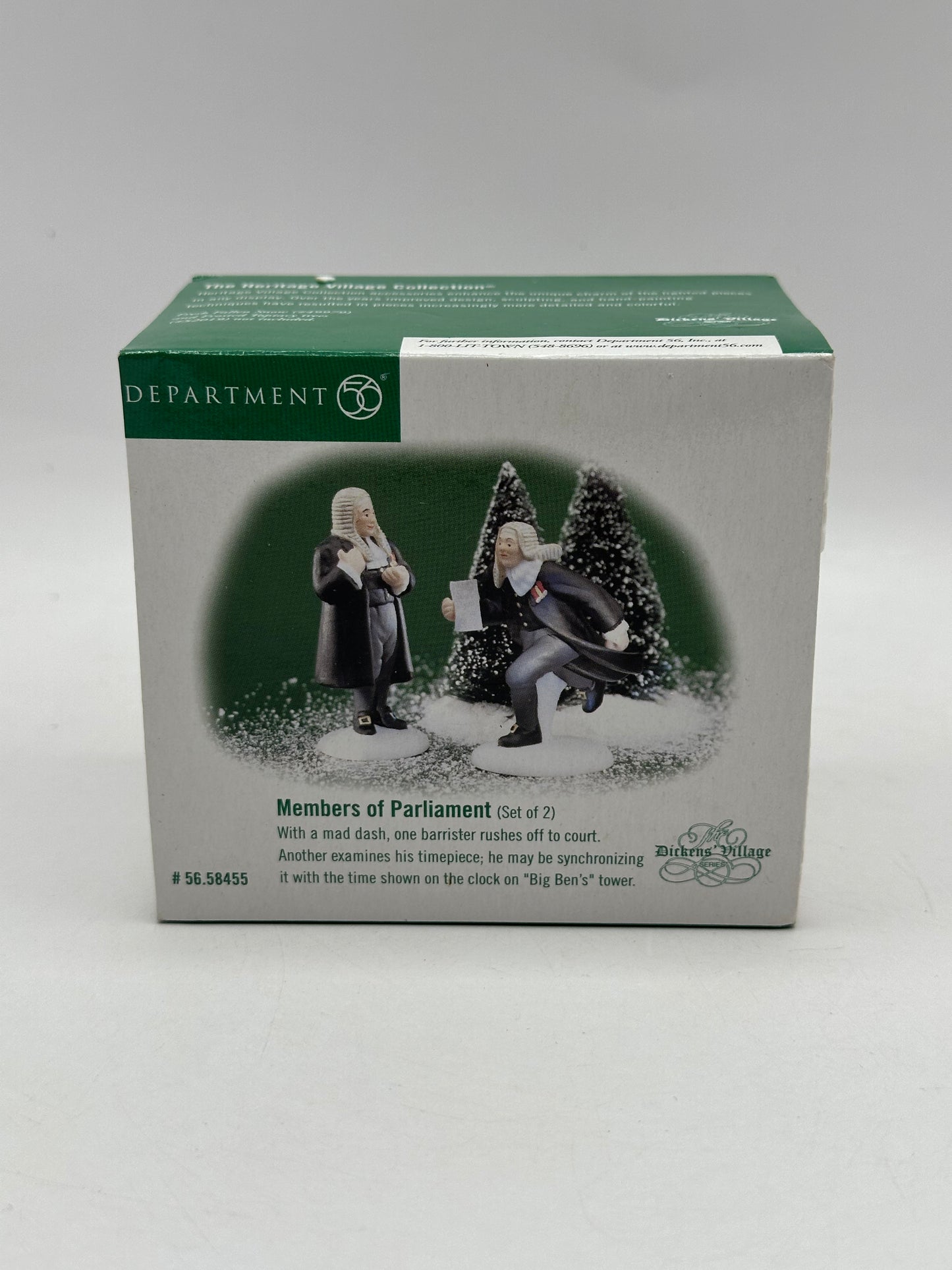 Dept 56 Dickens’ Village Members of Parliament