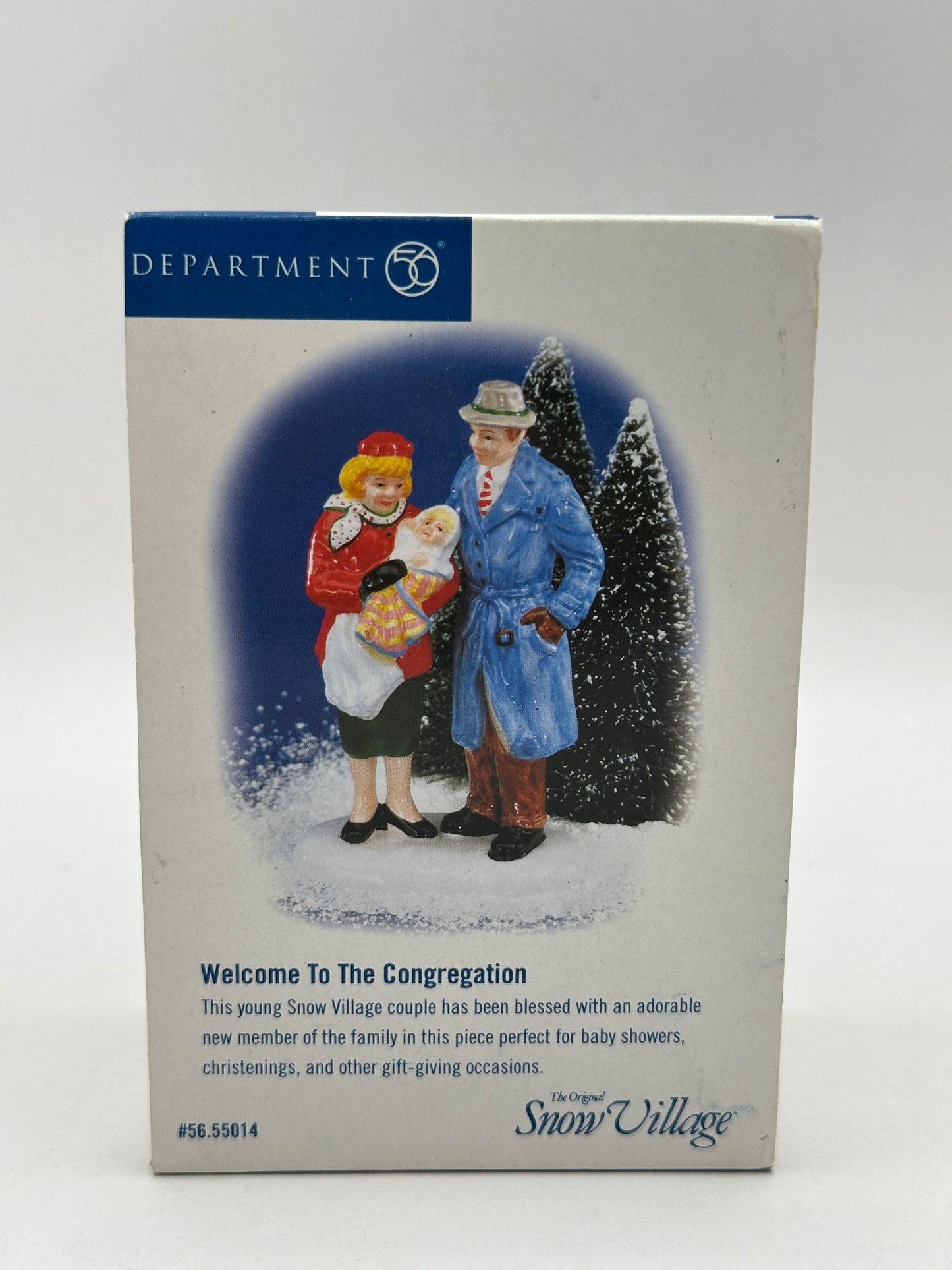 Department 56 - Welcome To The Congregation  - Original Snow Village