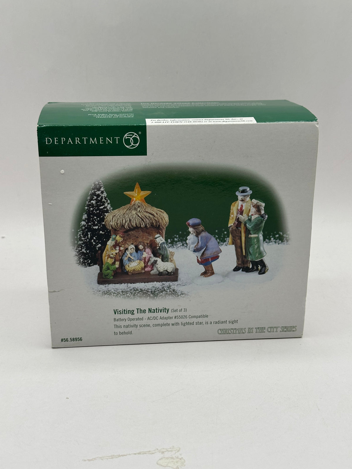 Department 56 - Visiting The Nativity - Christmas in the City